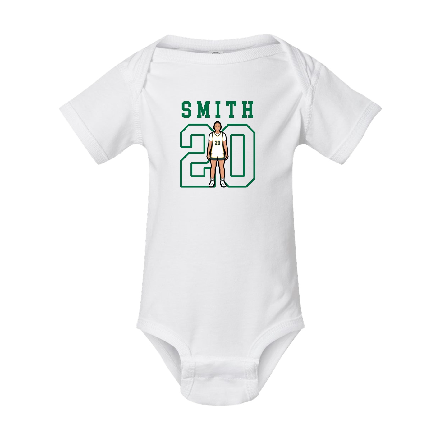Baby Onesie — Shirsey in White