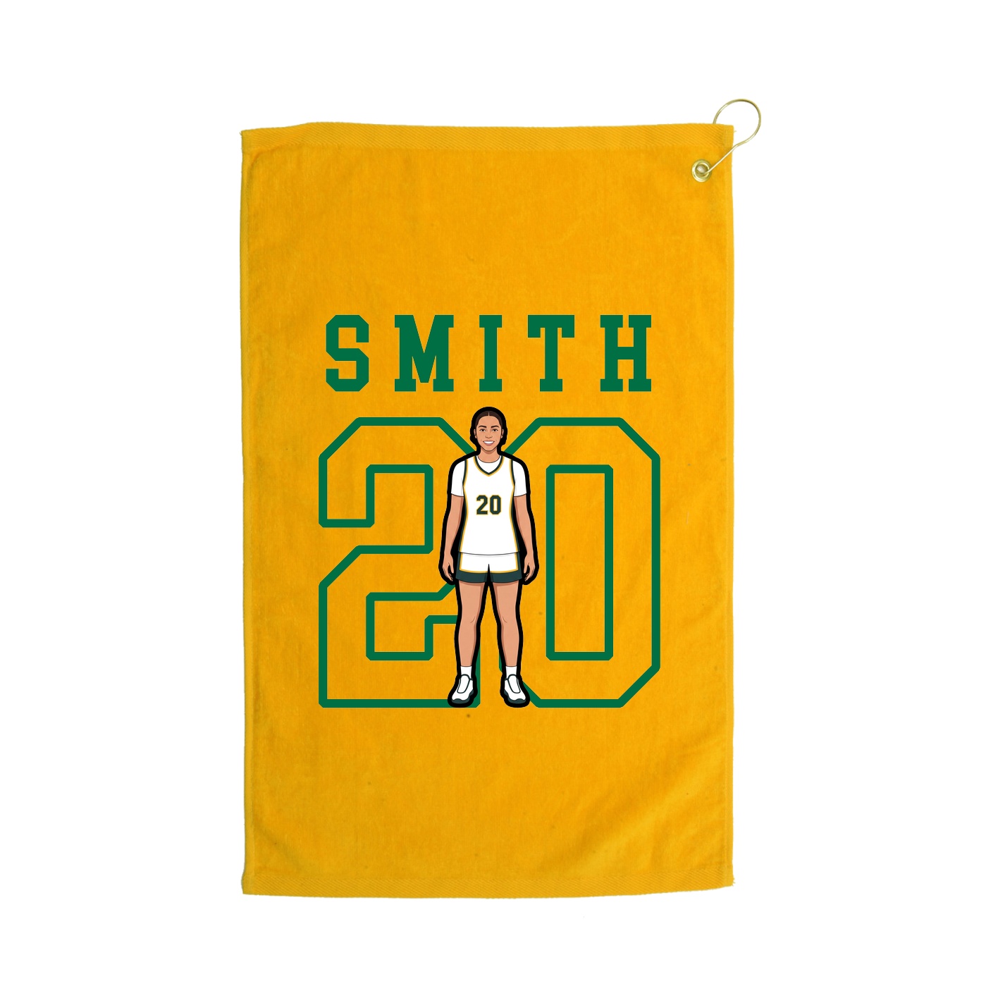 Golf Towel — Shirsey in Gold