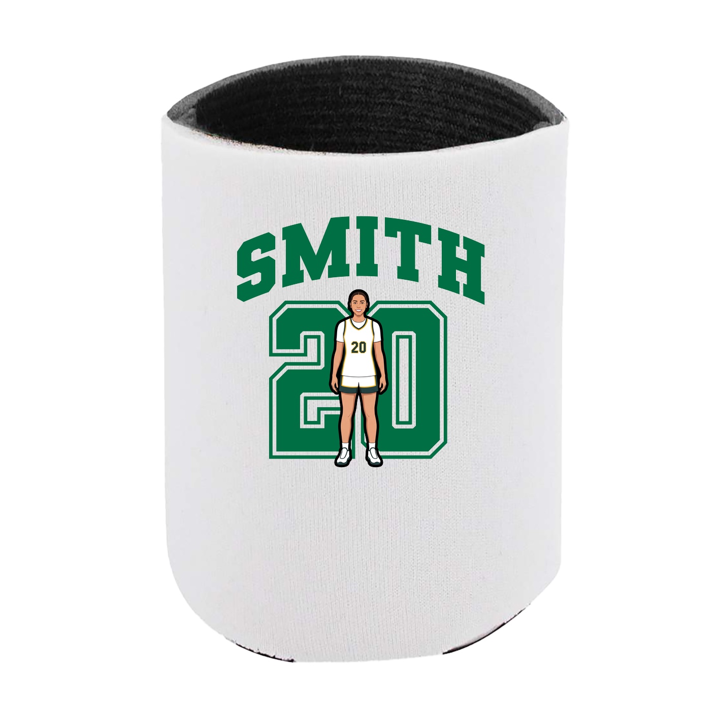Can Holder — Number in White