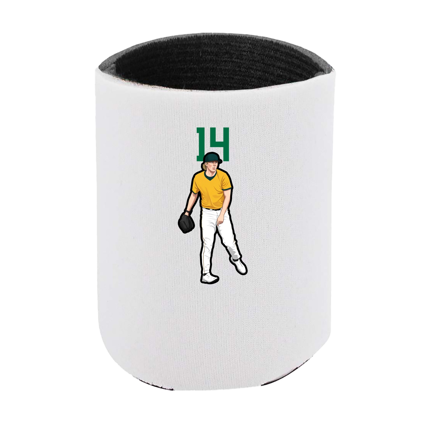 Can Holder — Number Top in White