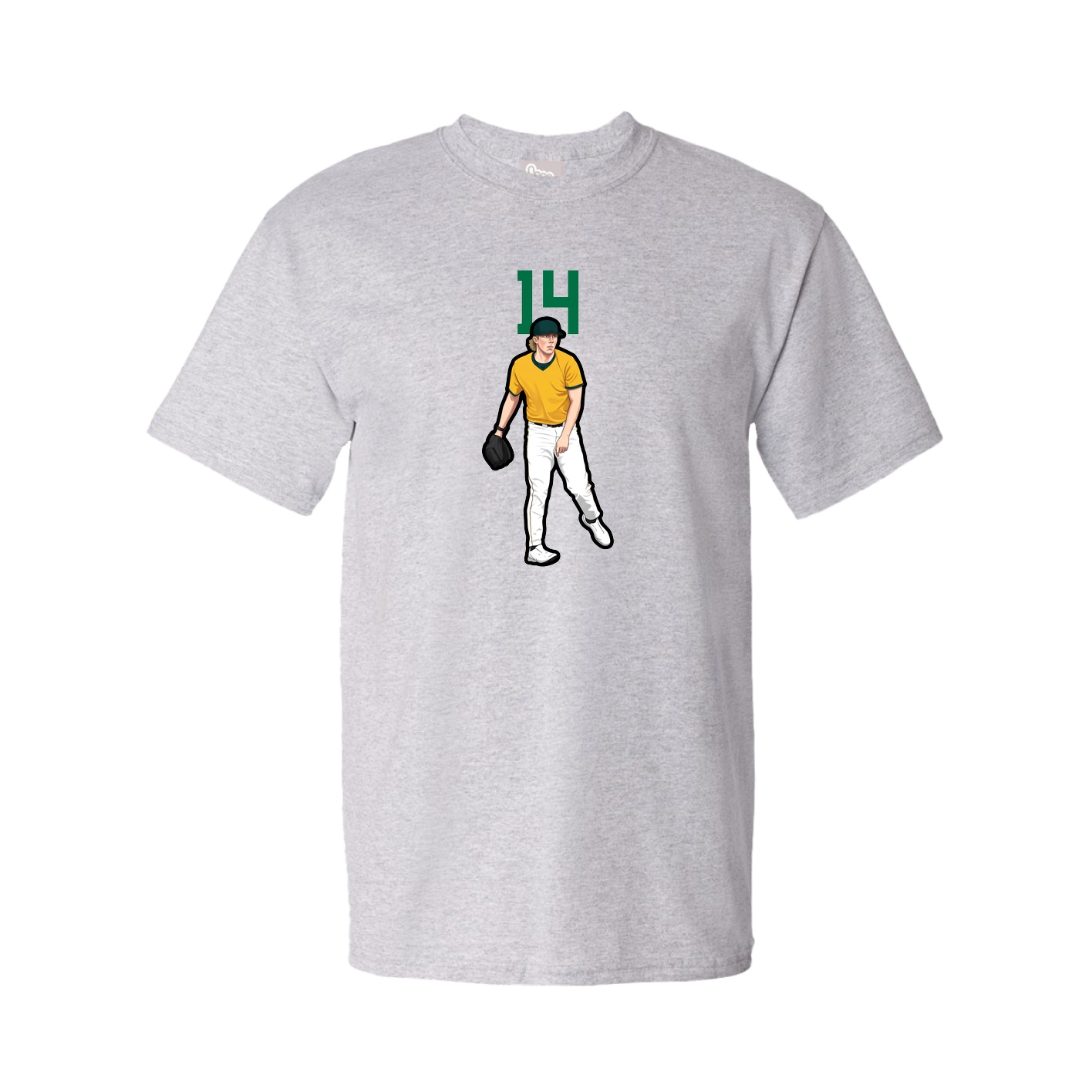 Tee — Number Top in Grey