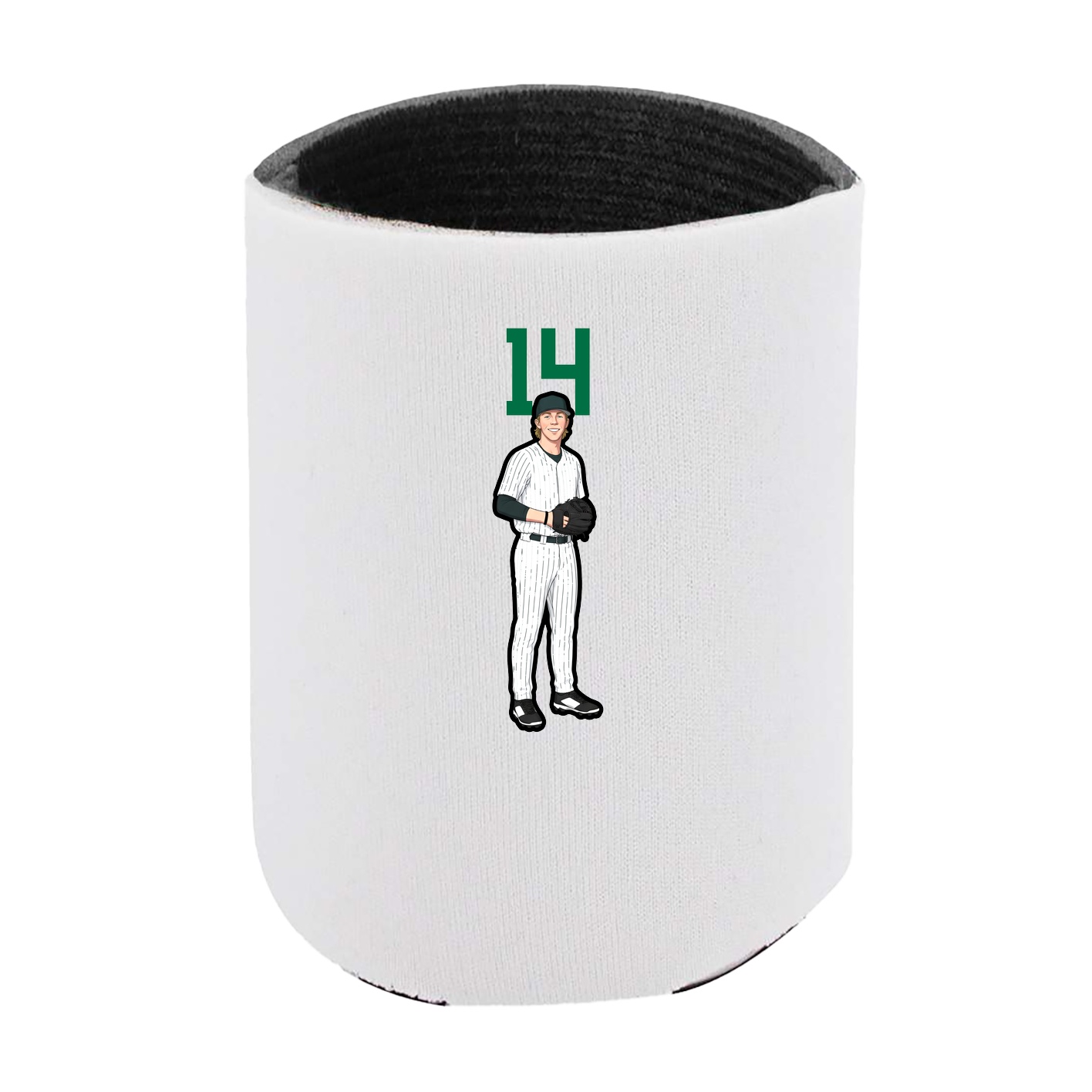 Can Holder — Number Top in White