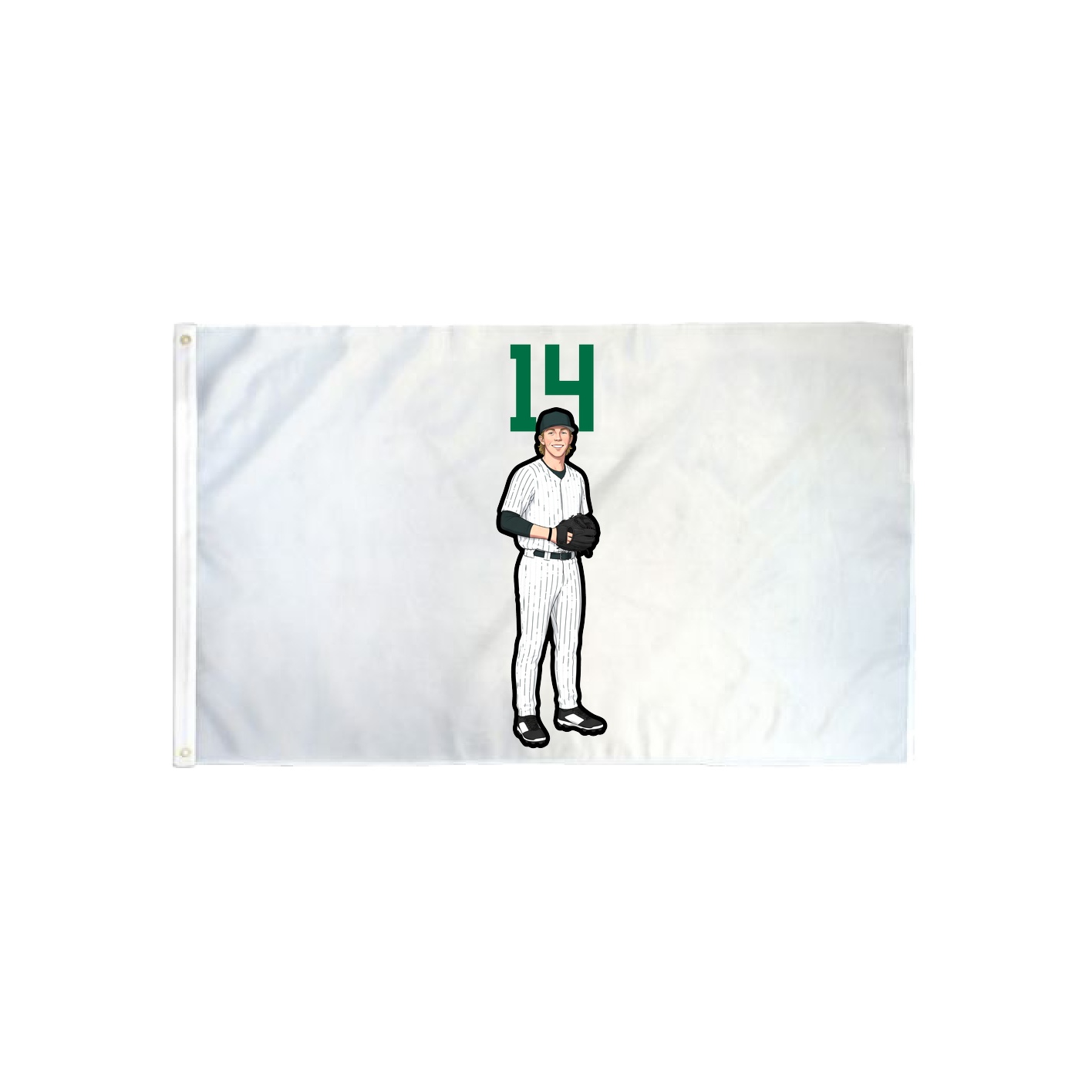 3x5 Flag — Number Top in Classic