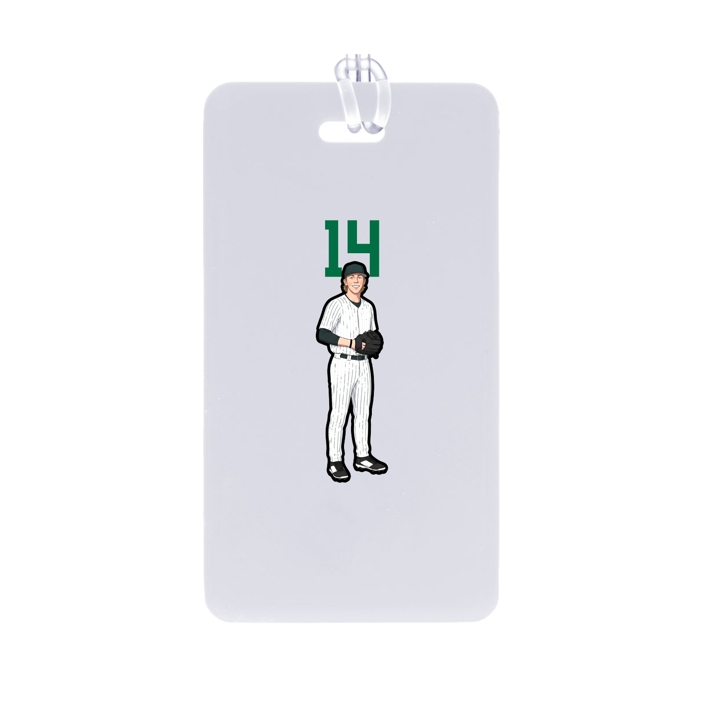Bag Tag — Number Top in Classic