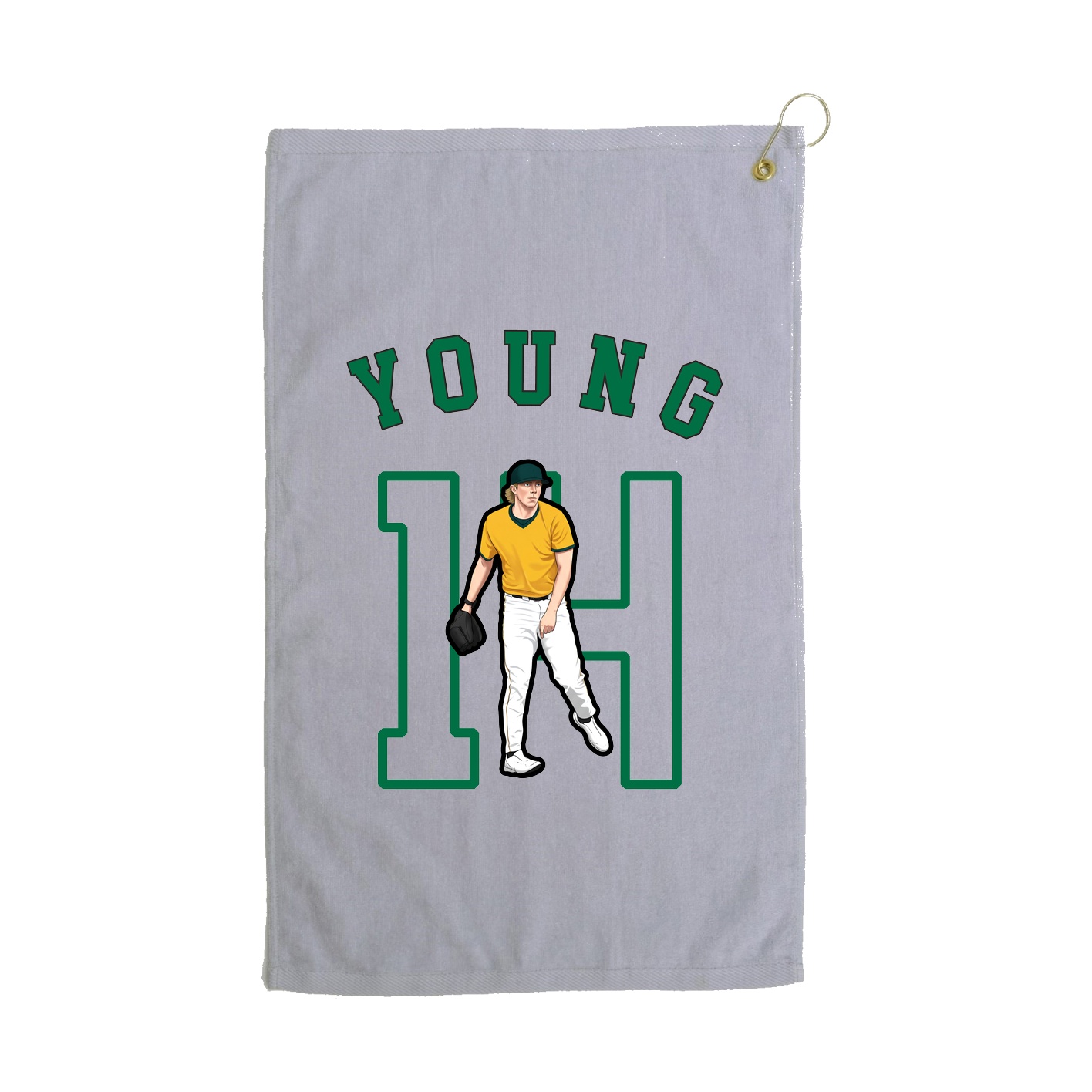 Golf Towel — Shirsey Arch in Grey