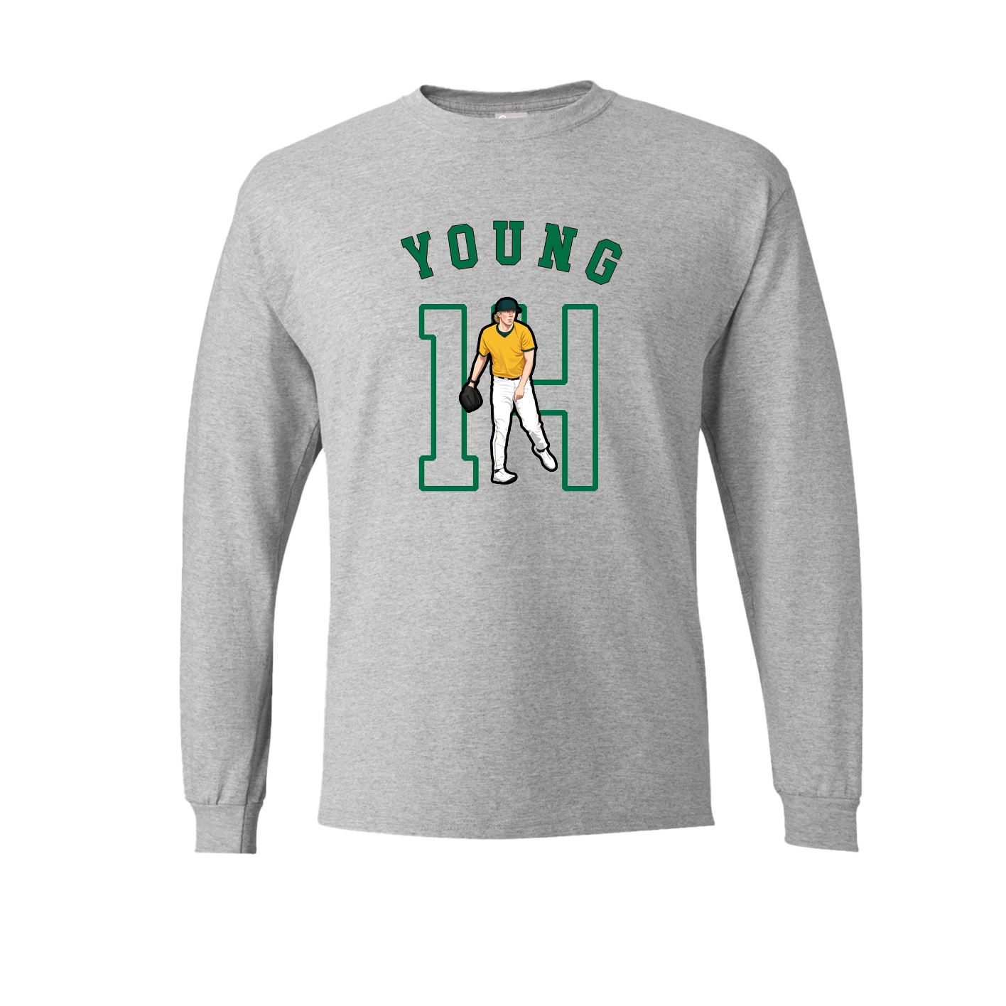 Long Sleeve Tee — Shirsey Arch in Grey