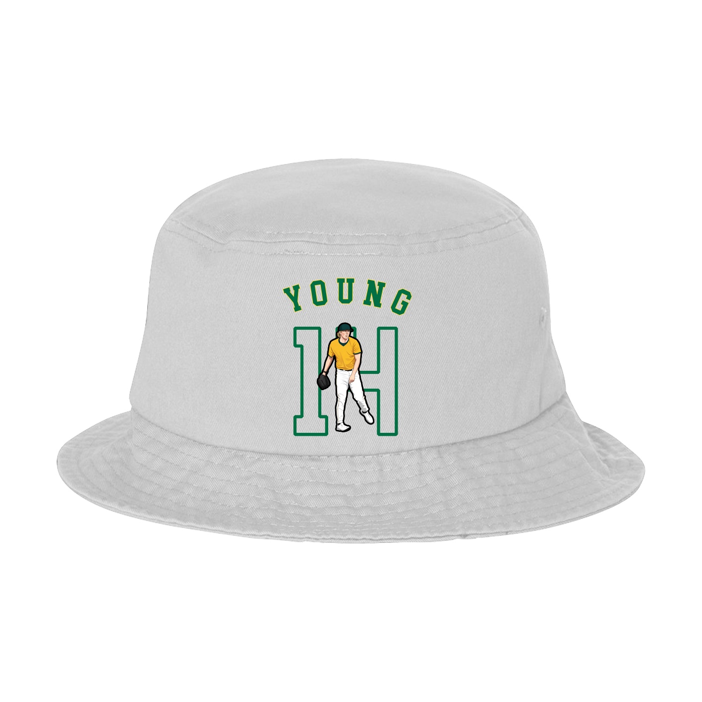 Bucket Cap — Shirsey Arch in White