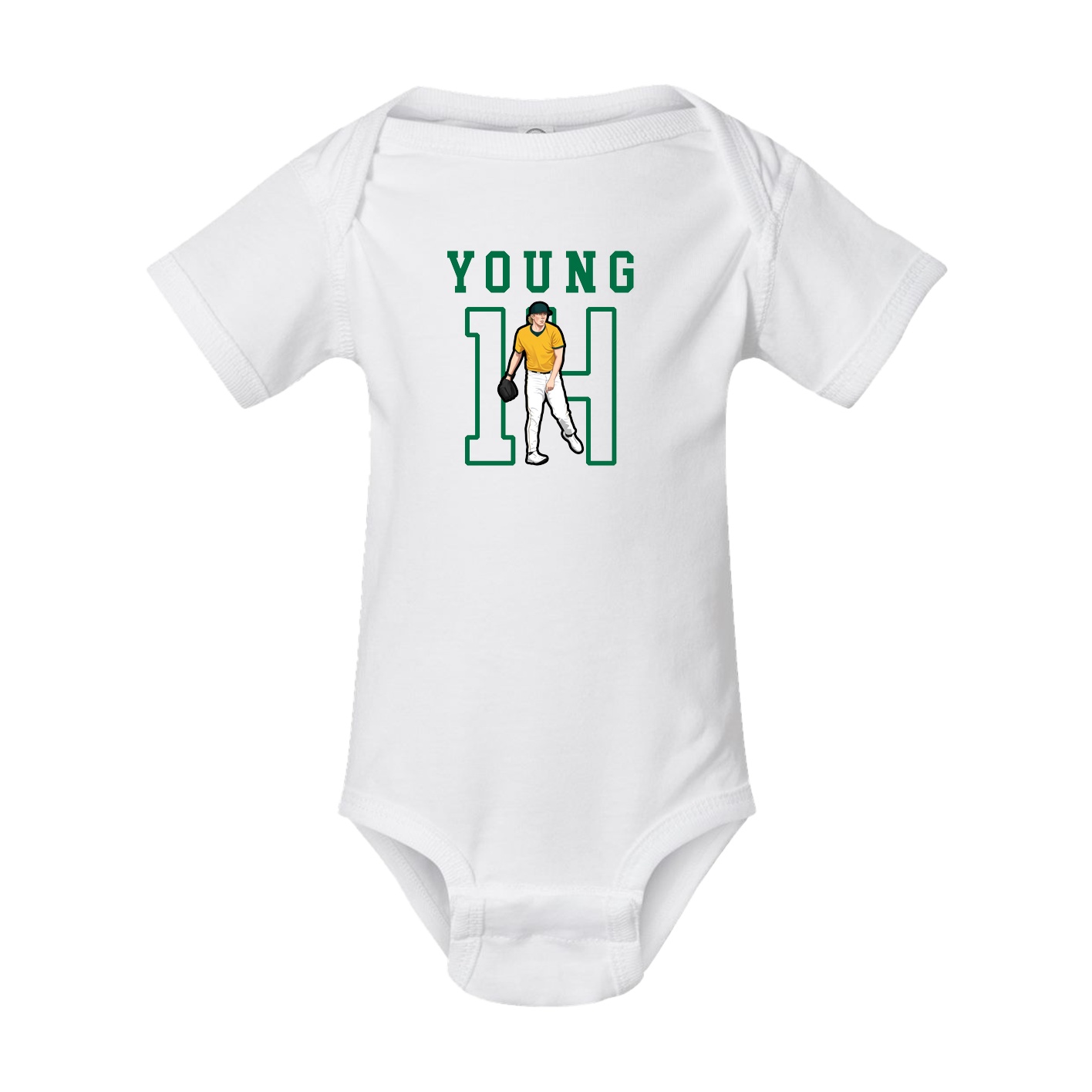 Baby Onesie — Shirsey in White