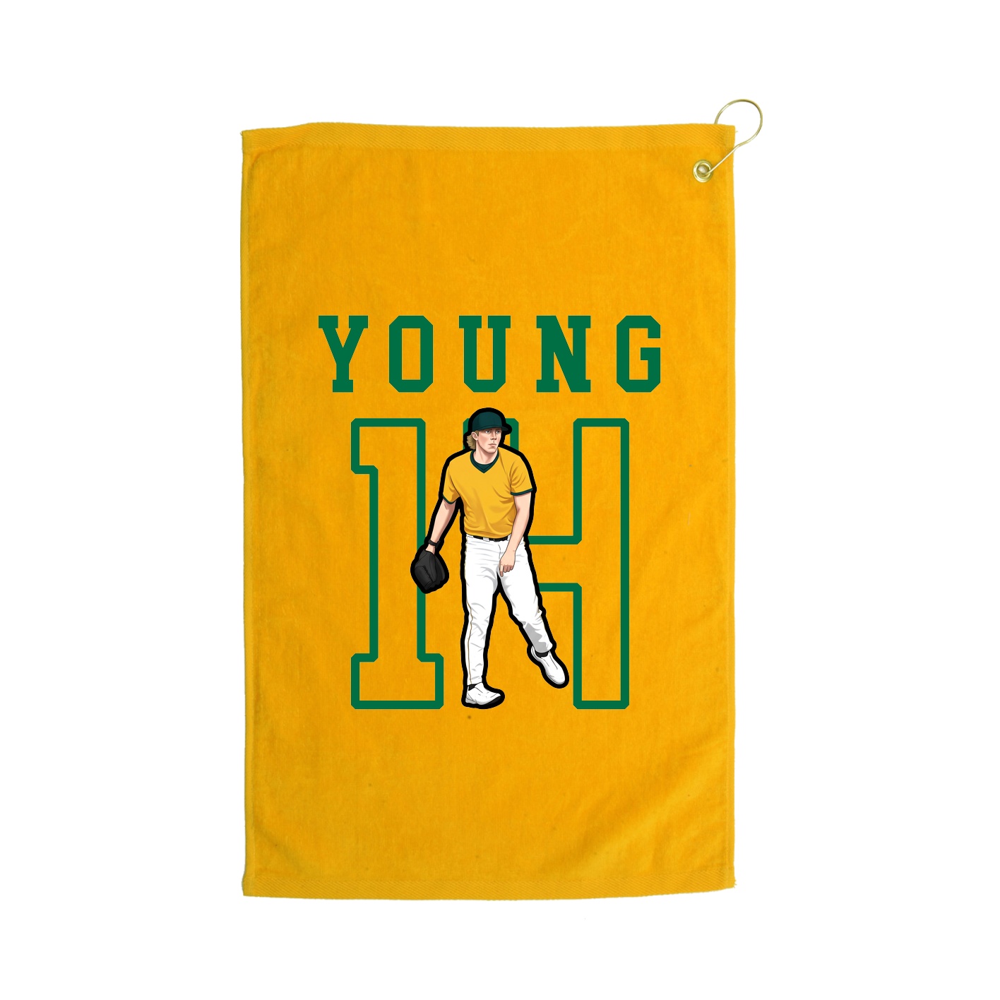 Golf Towel — Shirsey in Gold