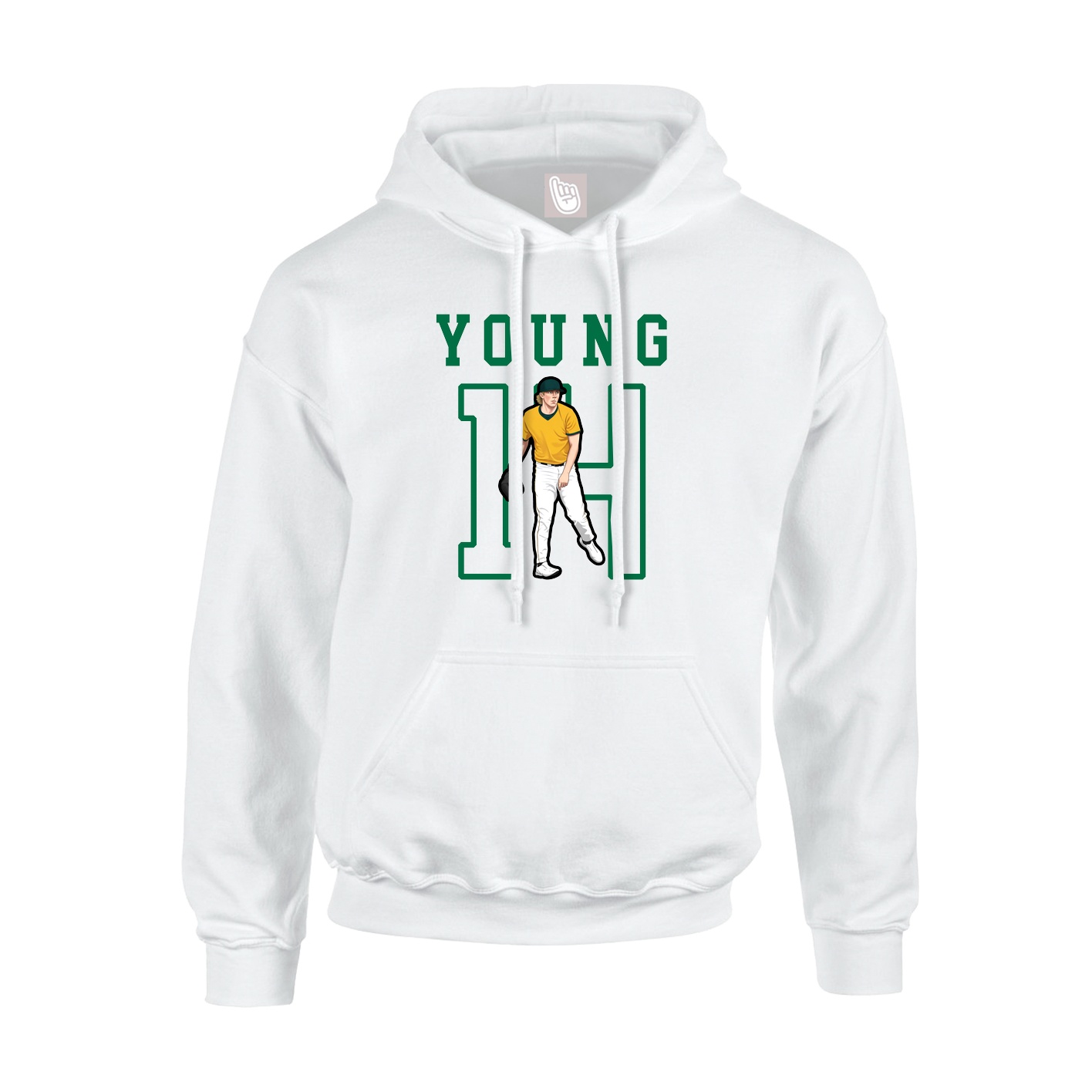 Youth Hoodie — Shirsey in White