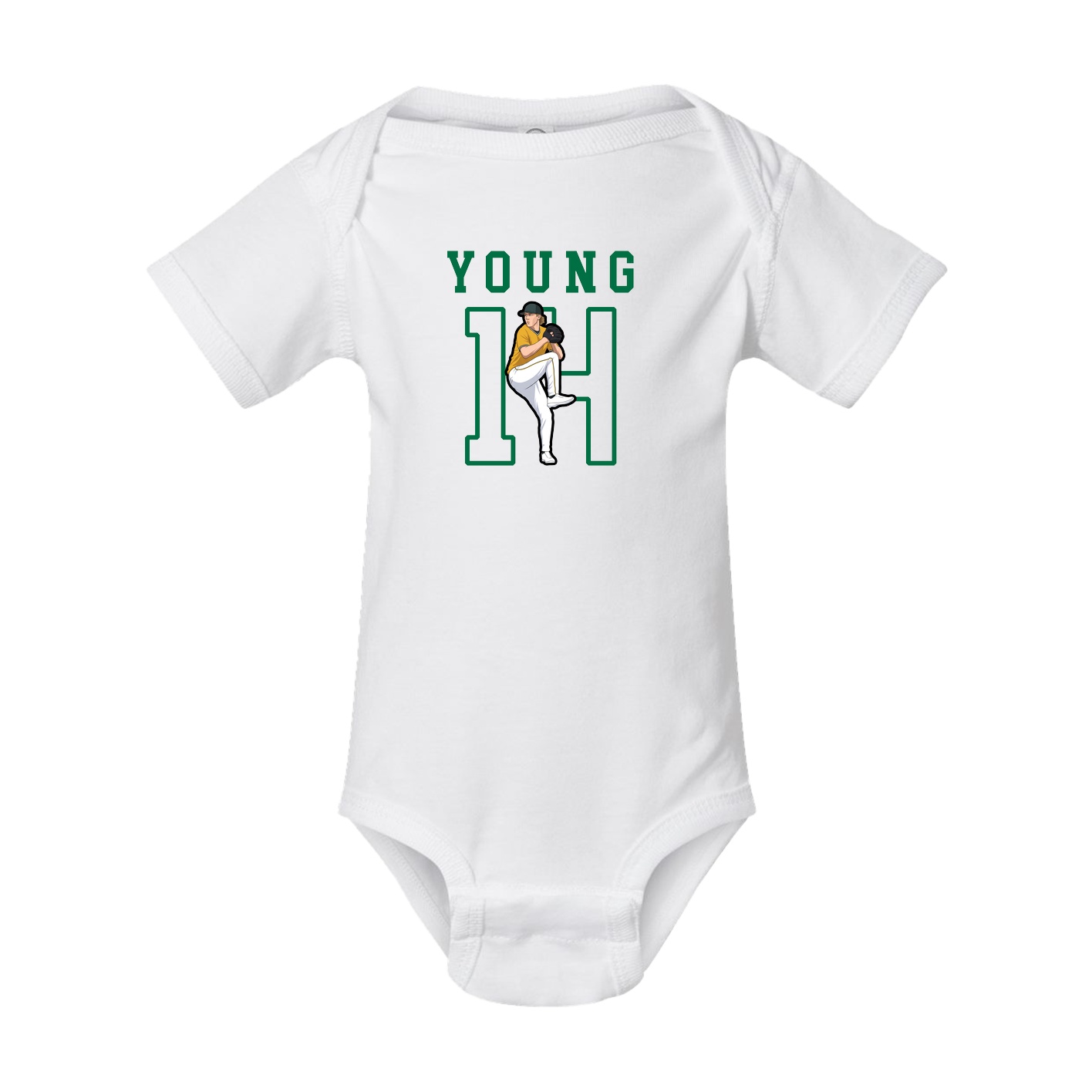 Baby Onesie — Shirsey in White