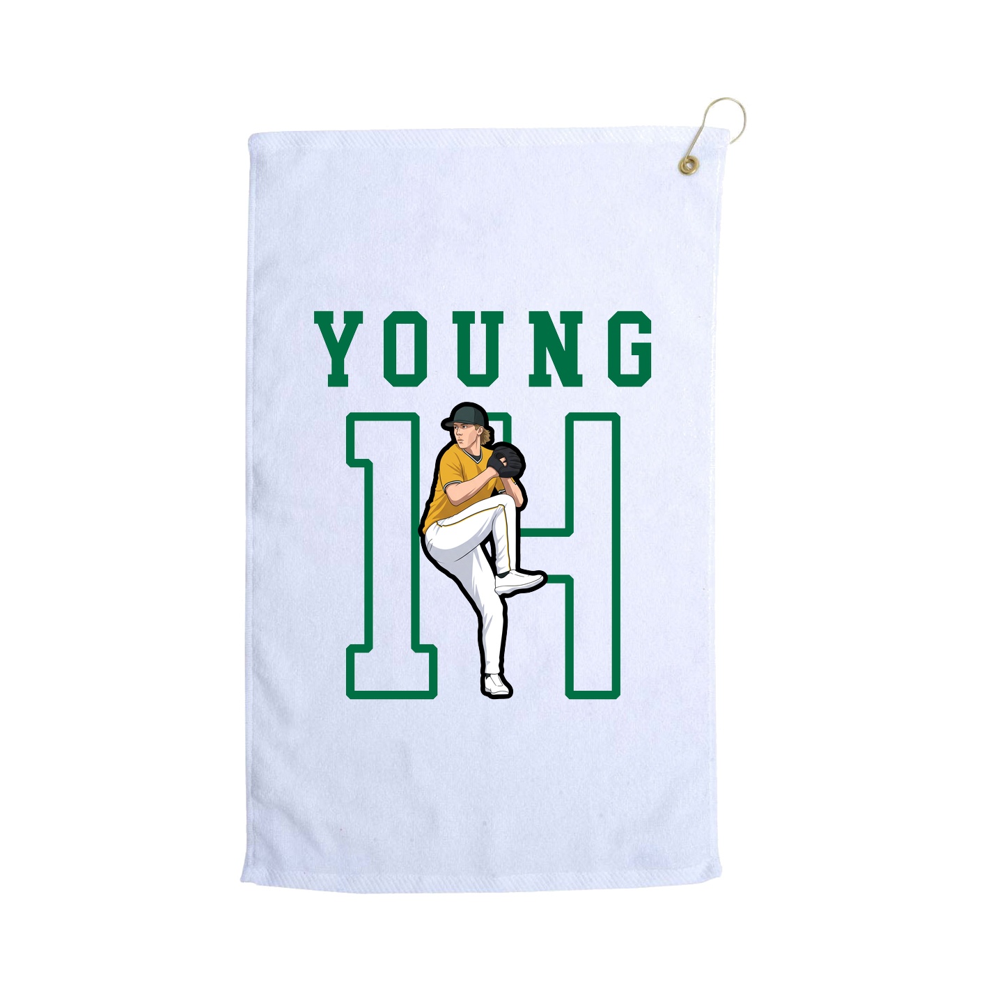 Golf Towel — Shirsey in White