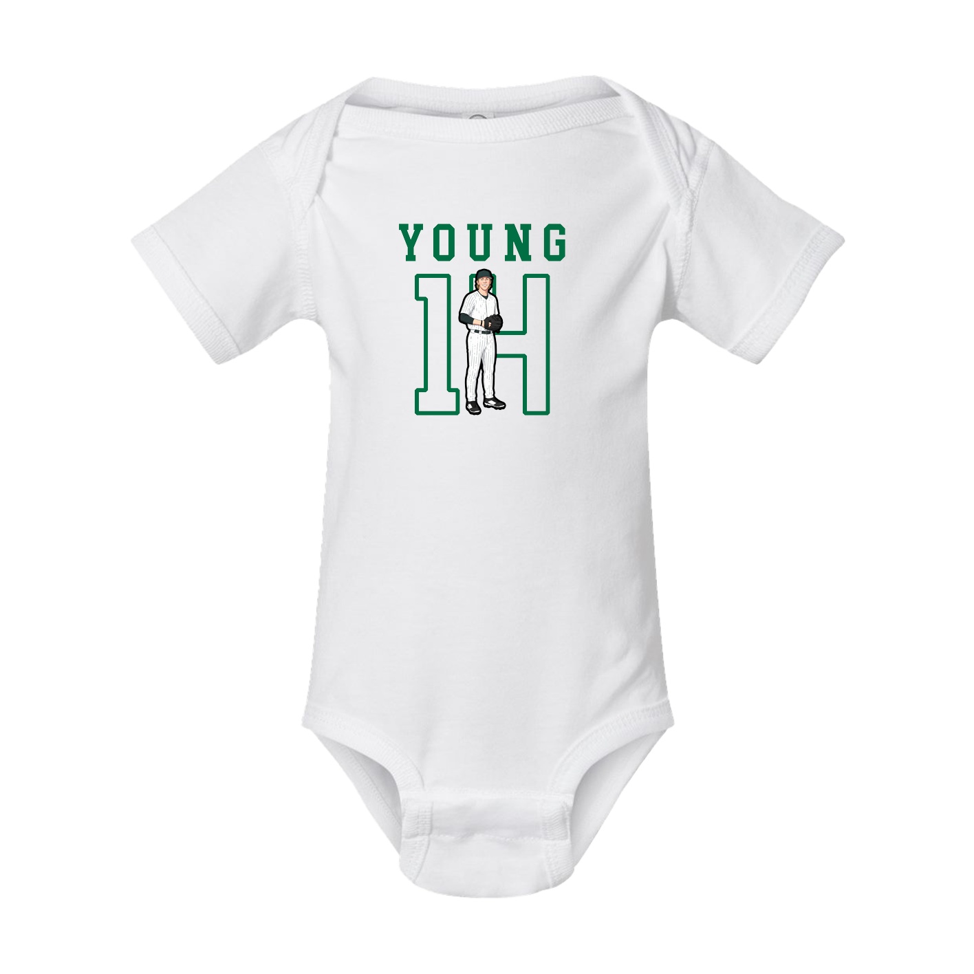 Baby Onesie — Shirsey in White