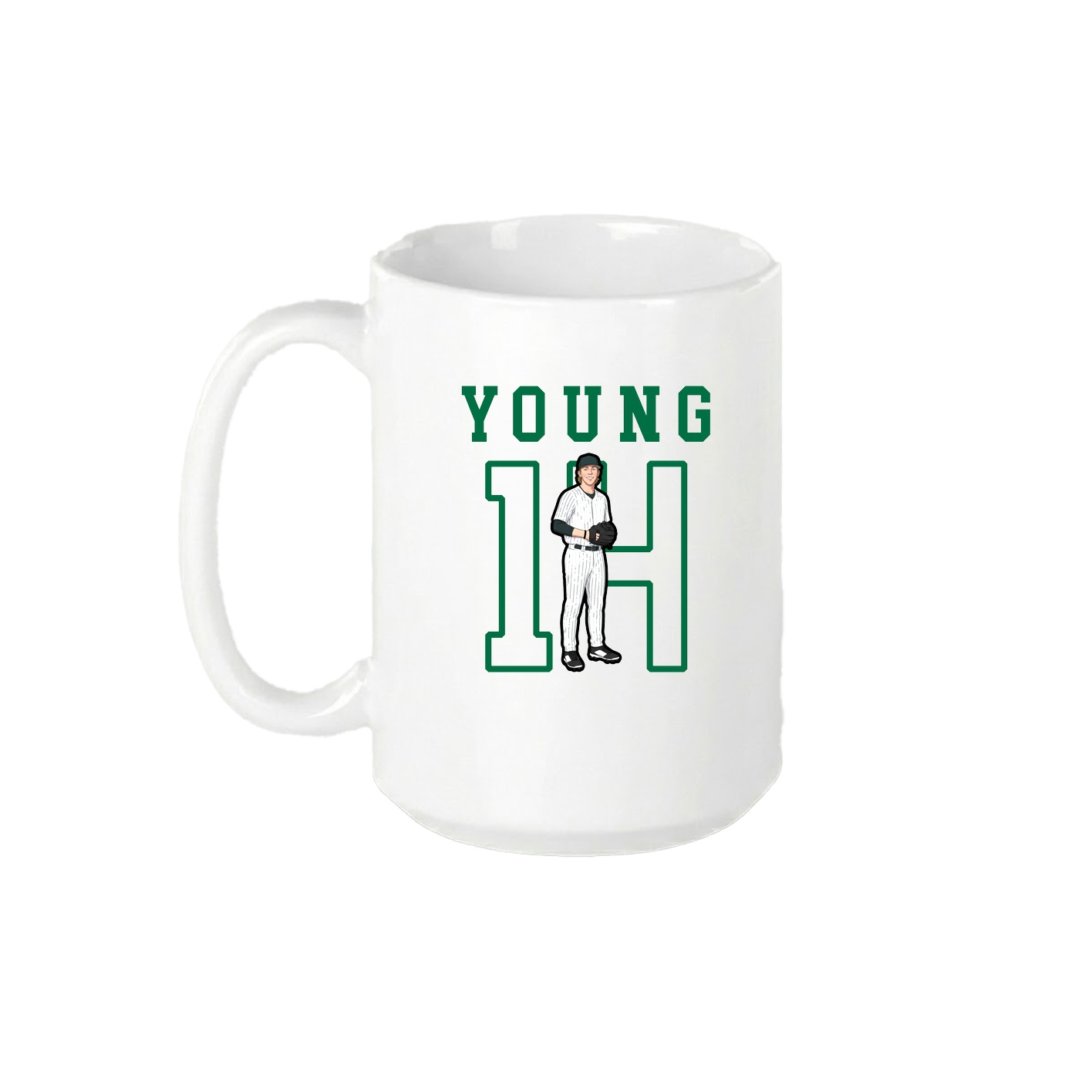 15oz Coffee Mug — Shirsey in White