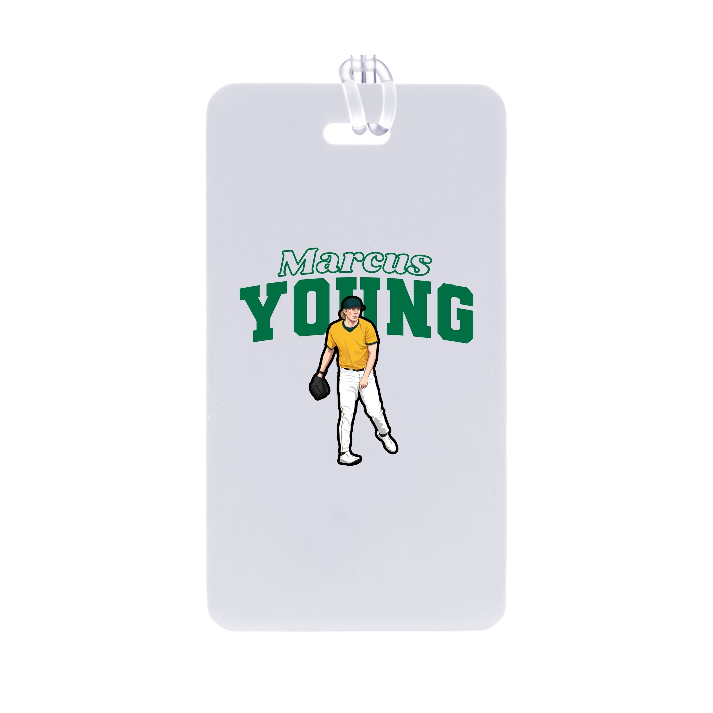 Bag Tag — Name Arch in Classic