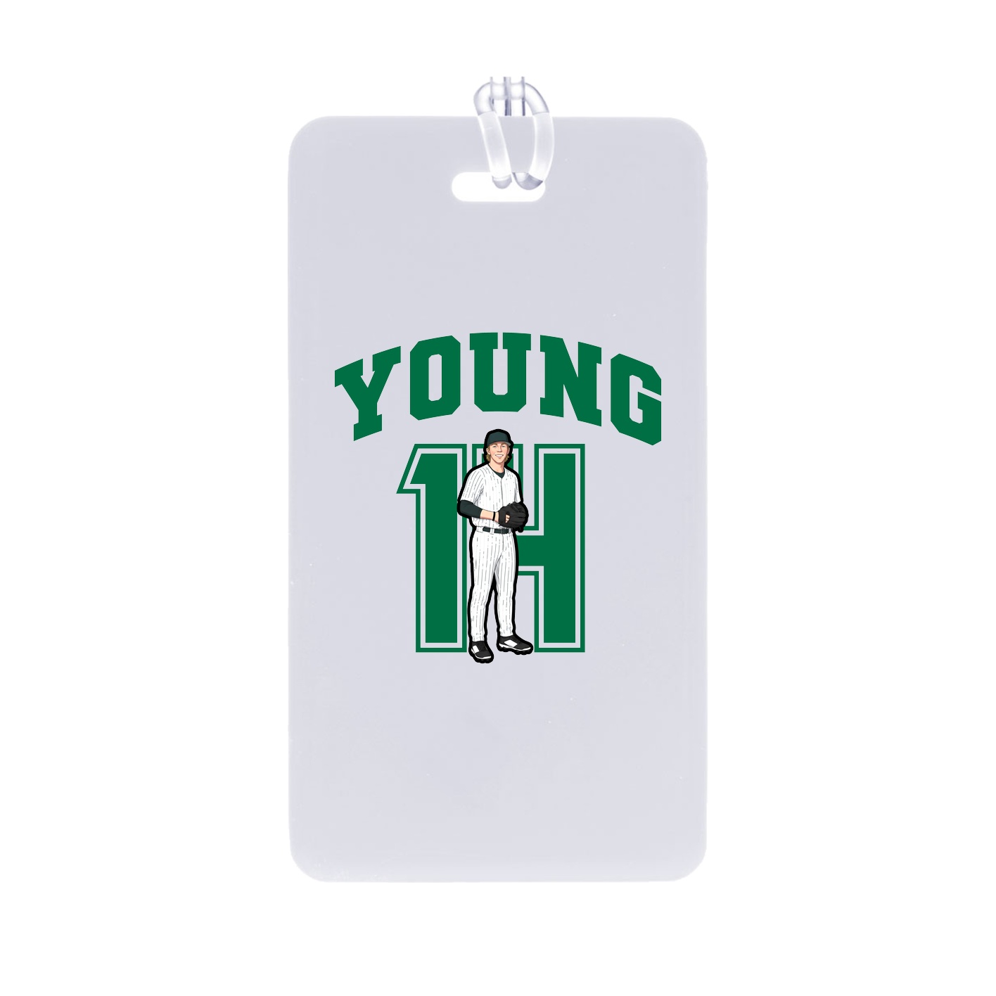 Bag Tag — Number in Classic