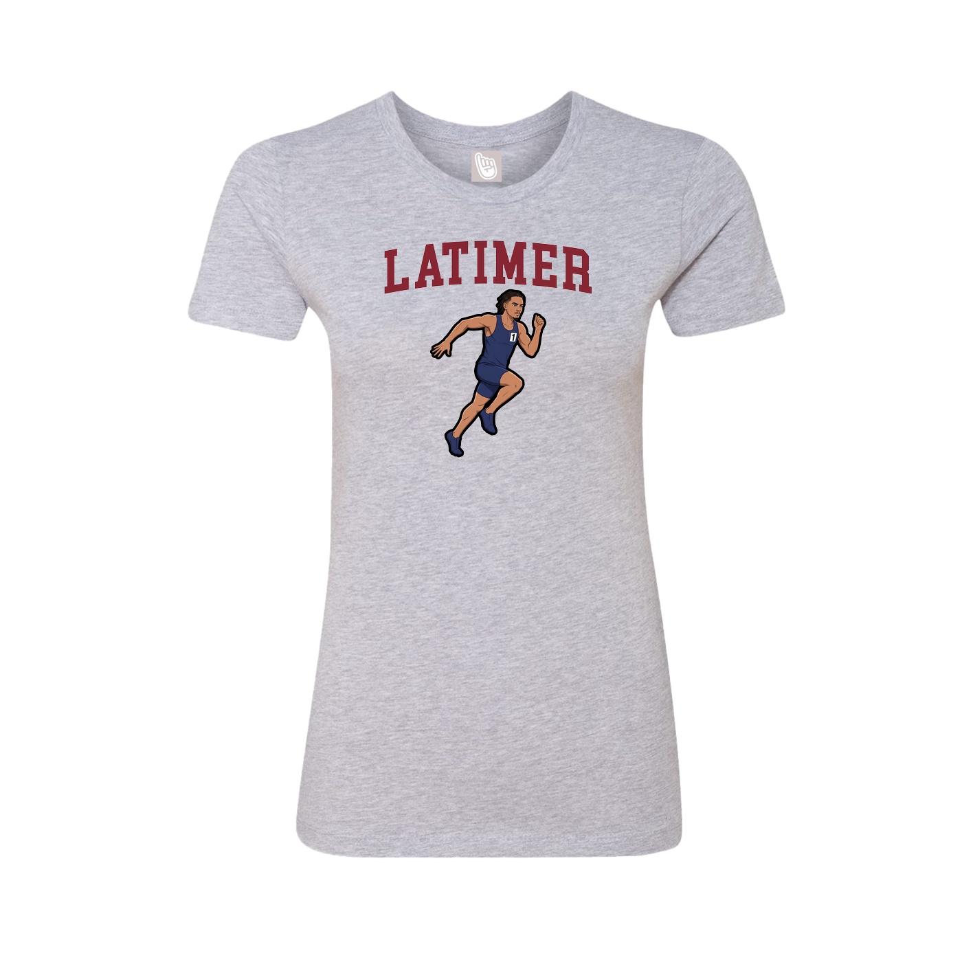 Fitted Women's Tee — Shirsey in Grey