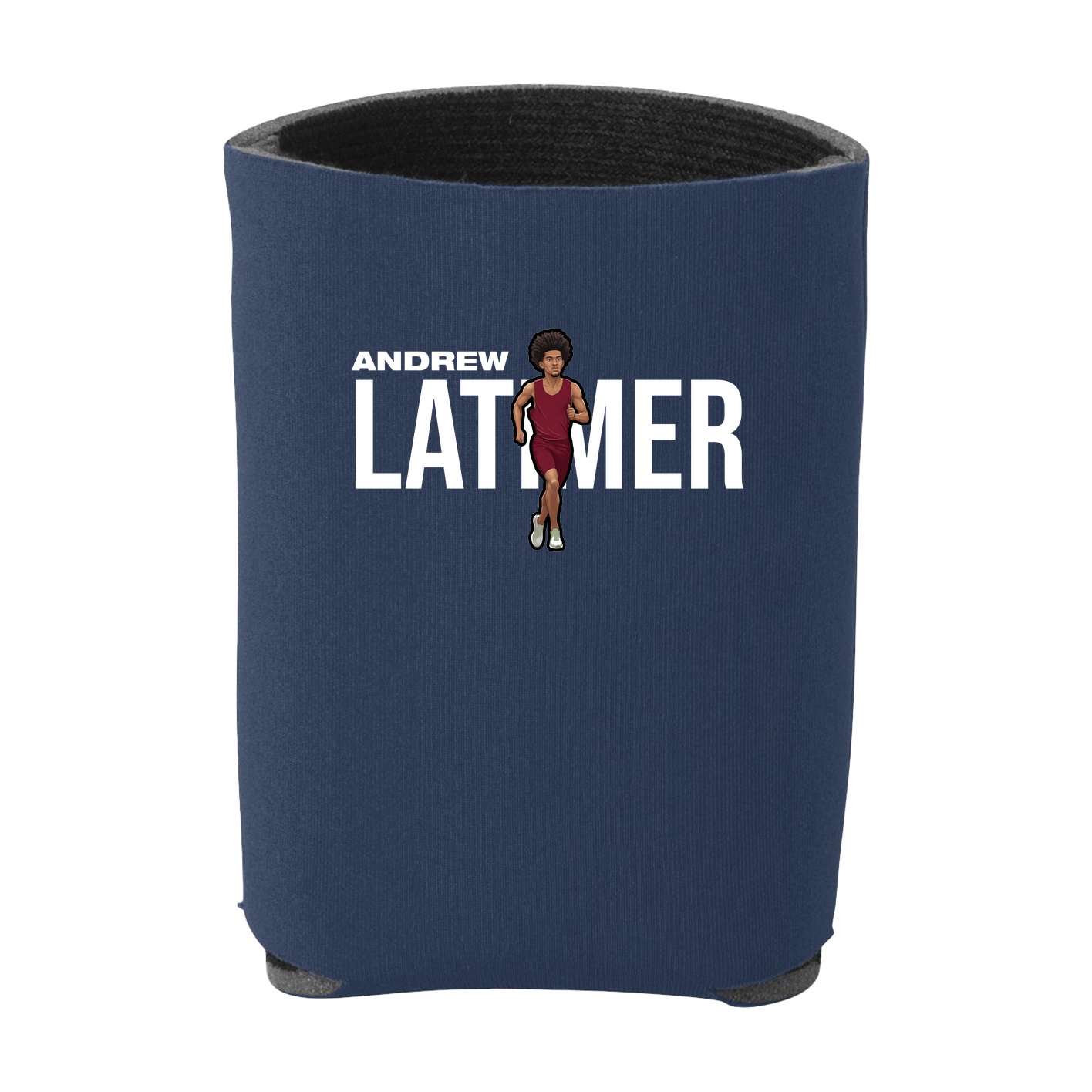 Can Holder — Player Name in Navy