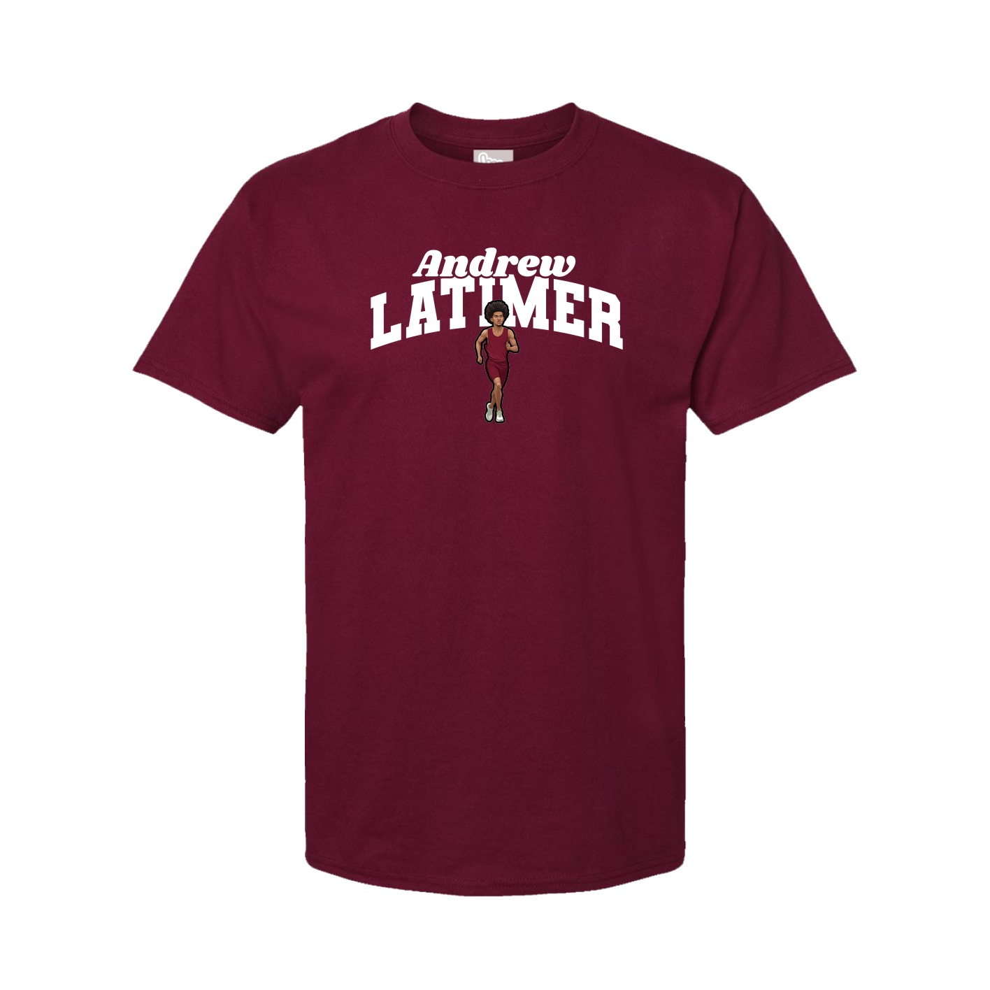 Tee — Signature Arch in Cardinal