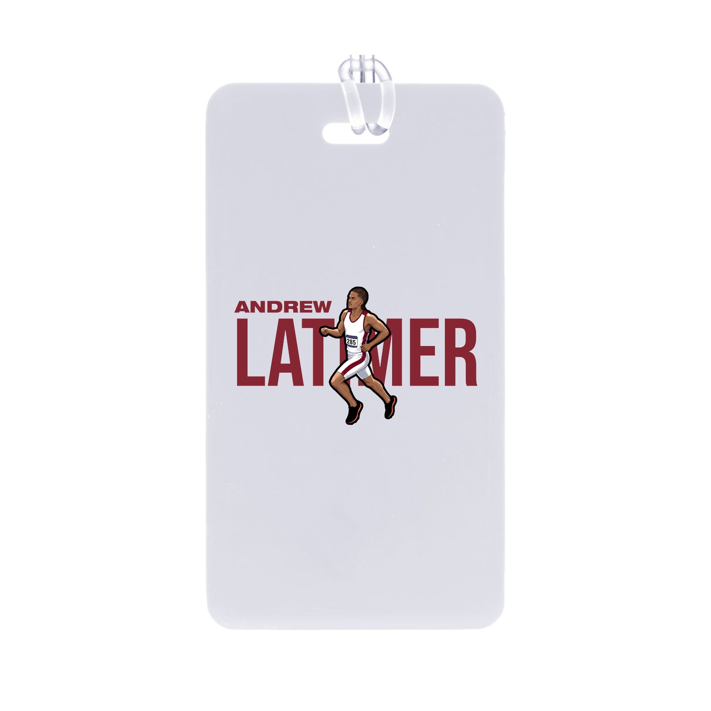 Bag Tag — Player Name in Classic
