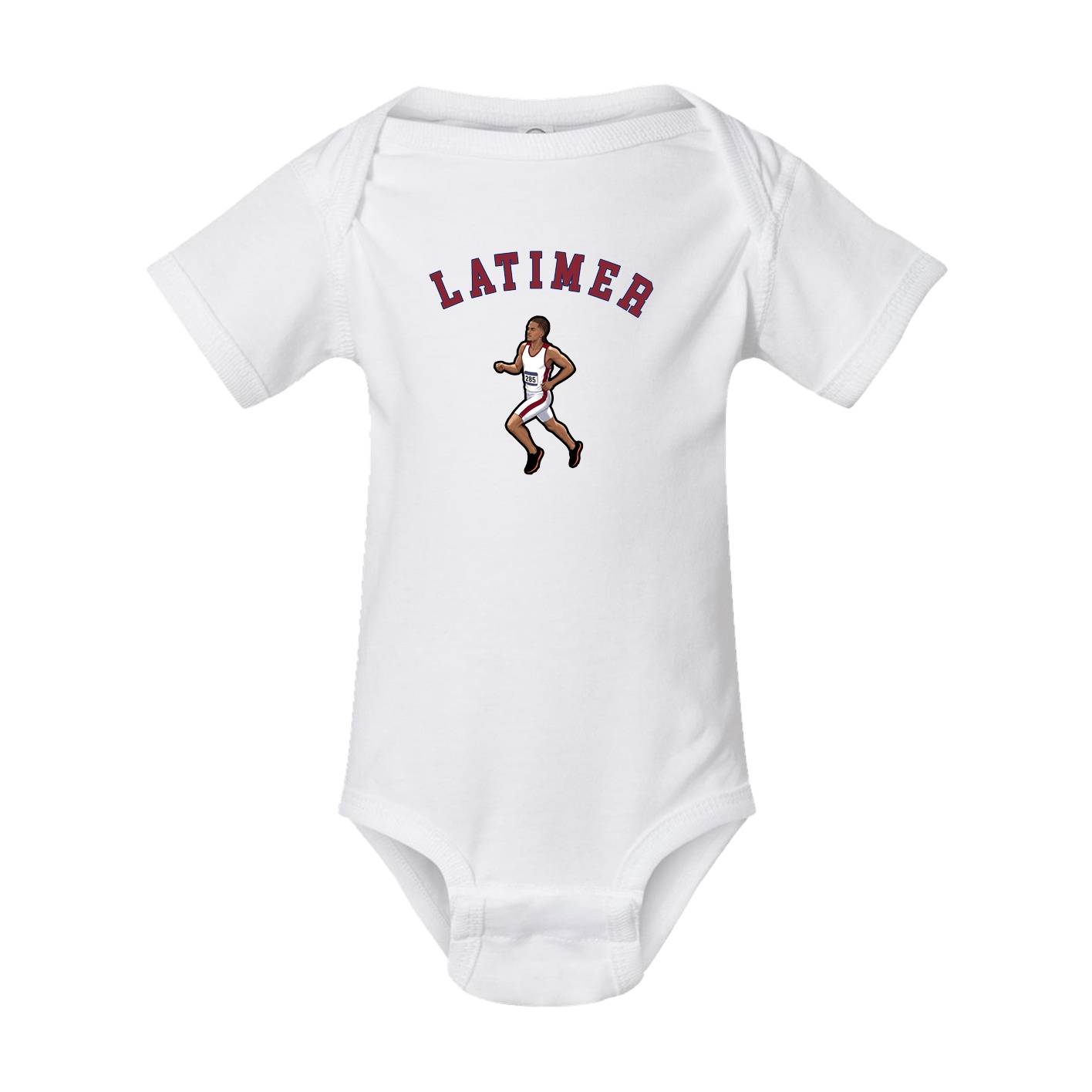 Baby Onesie — Shirsey Arch in White
