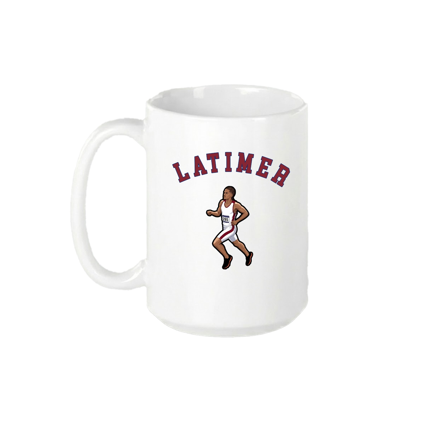 15oz Coffee Mug — Shirsey Arch in White
