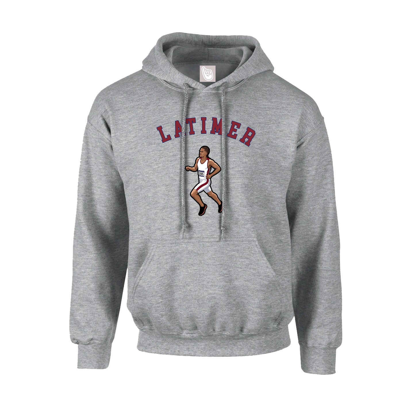 Youth Hoodie — Shirsey Arch in Grey