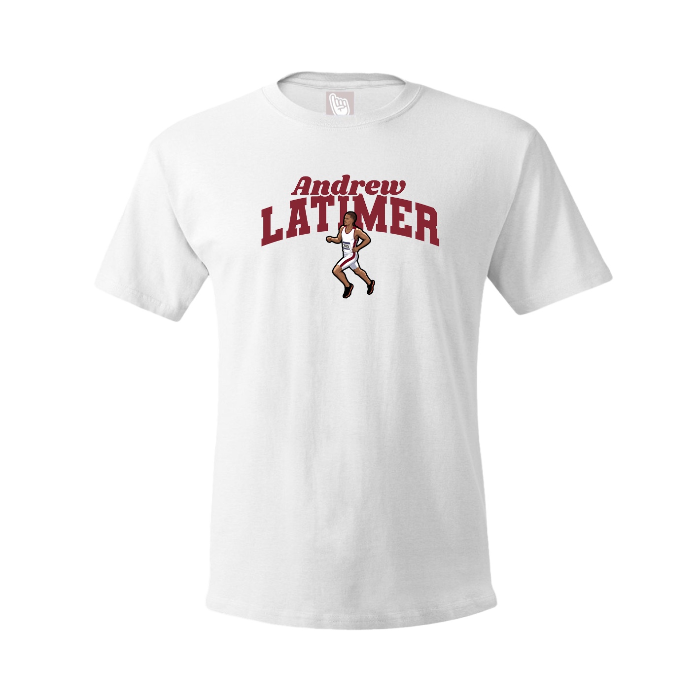 Youth Tee — Signature Arch in White