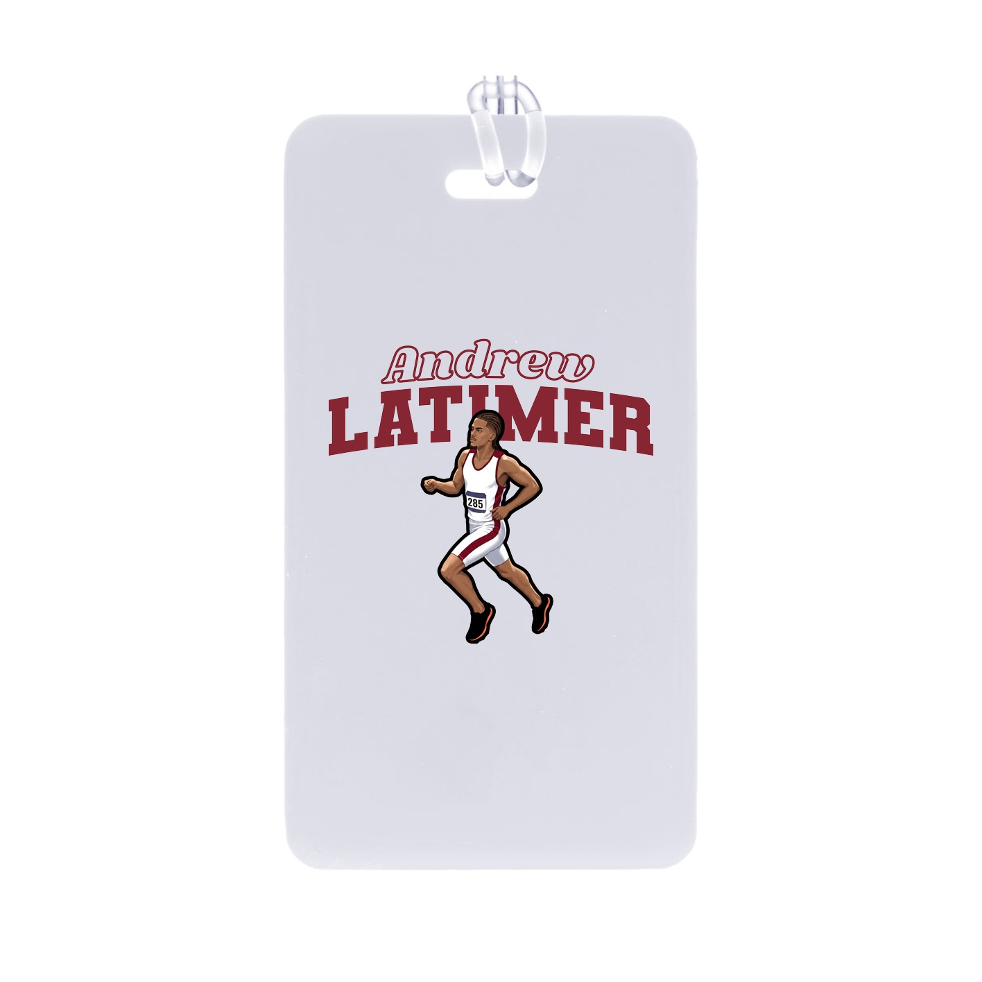 Bag Tag — Name Arch in Classic