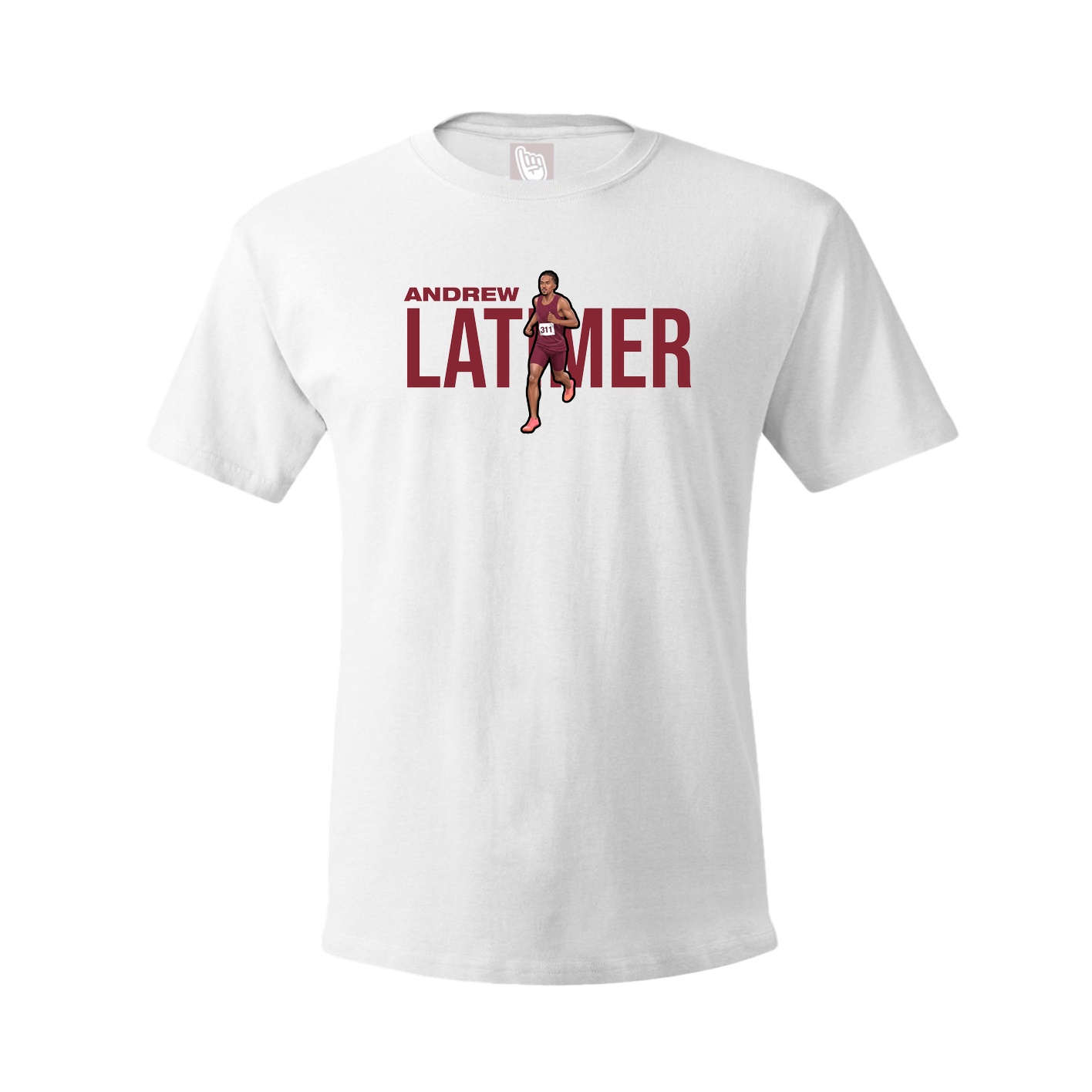 Youth Tee — Player Name in White