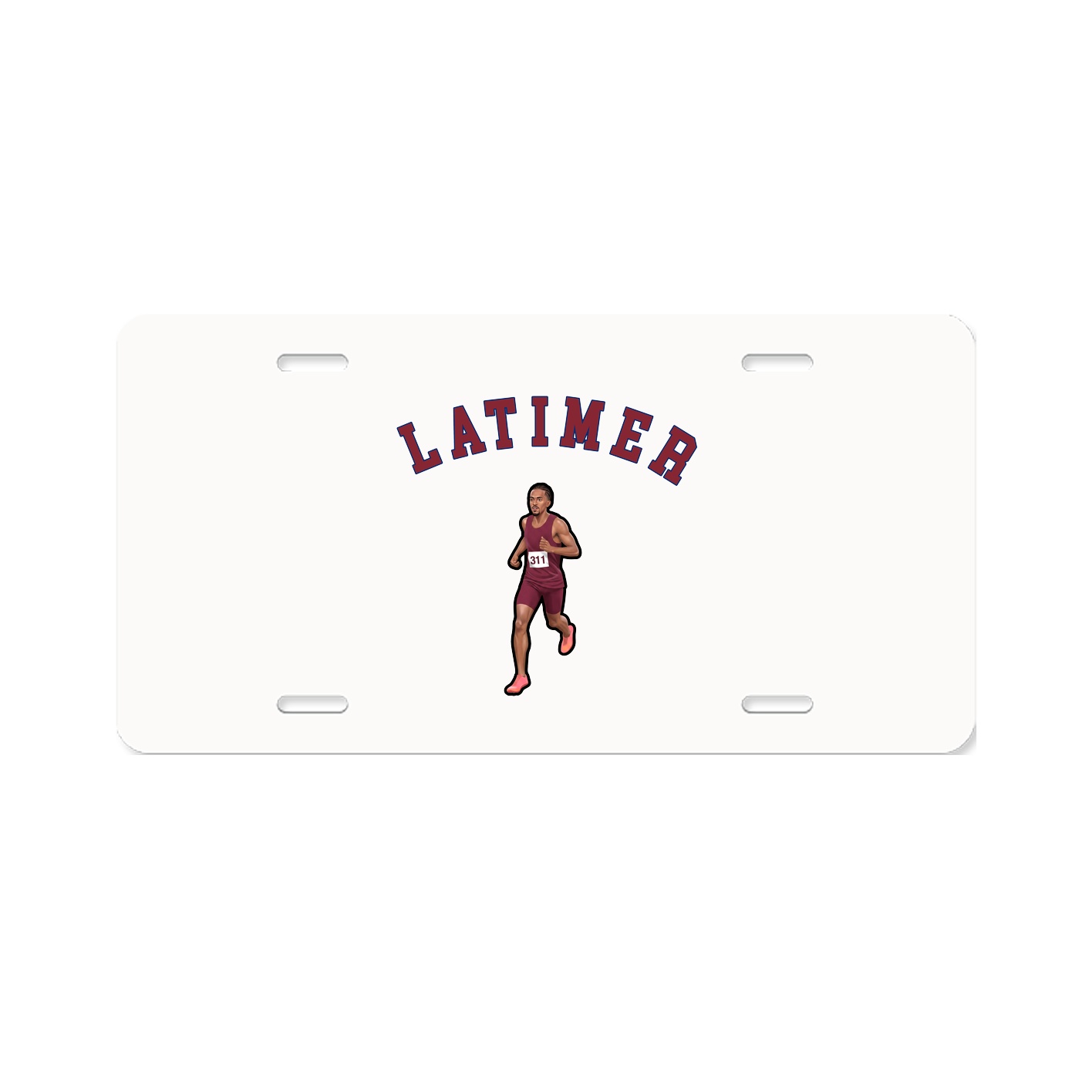 License Plate — Shirsey Arch in Classic