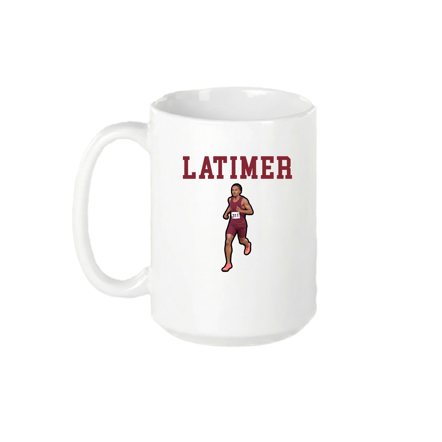 15oz Coffee Mug — Shirsey in White
