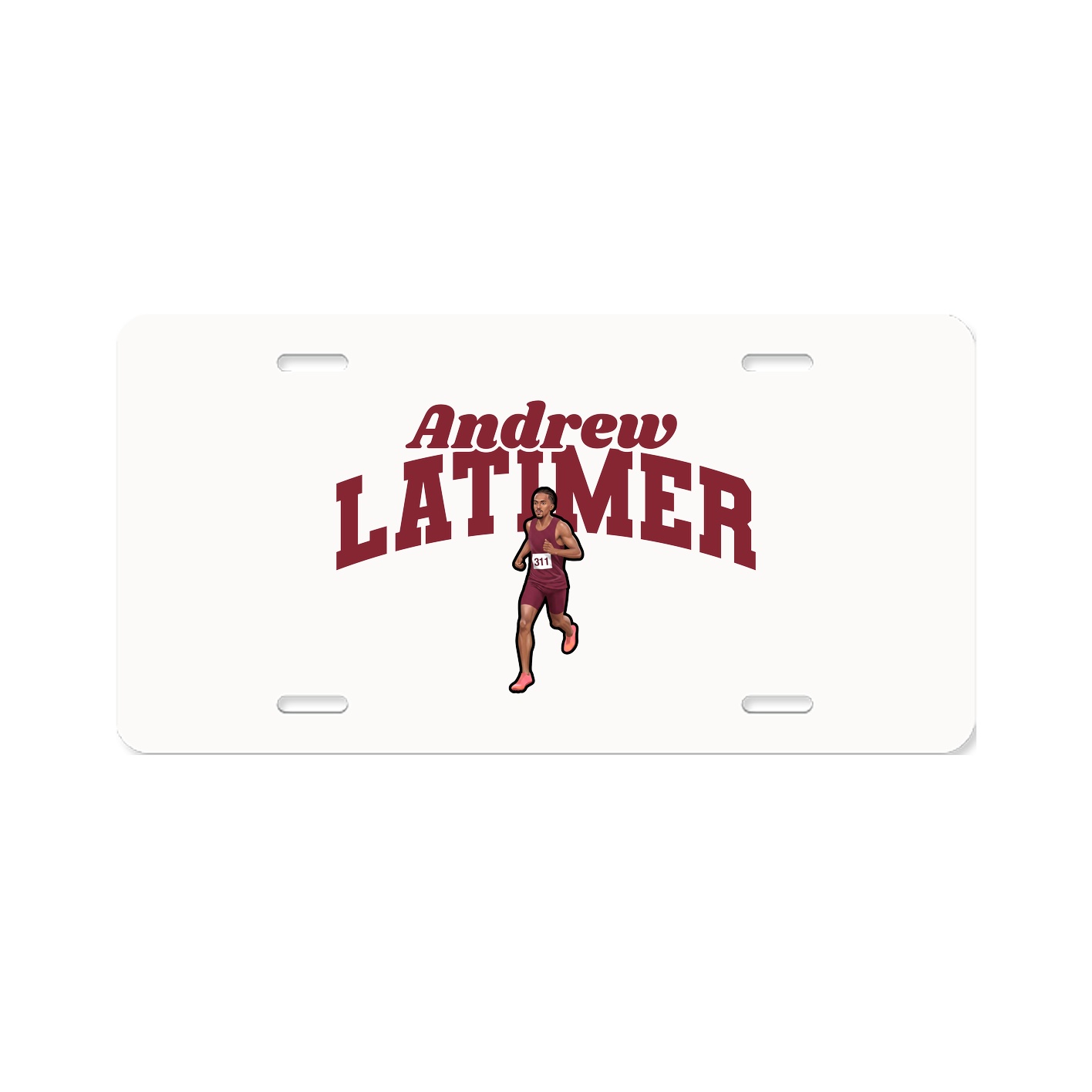 License Plate — Signature Arch in Classic