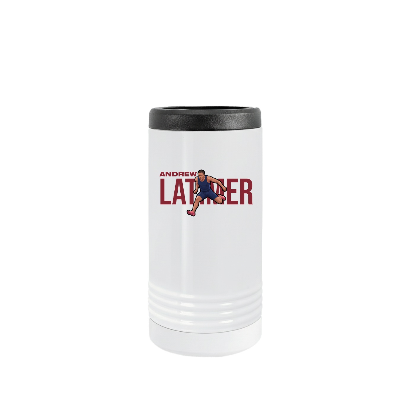 Slim Beverage Holder — Player Name in White