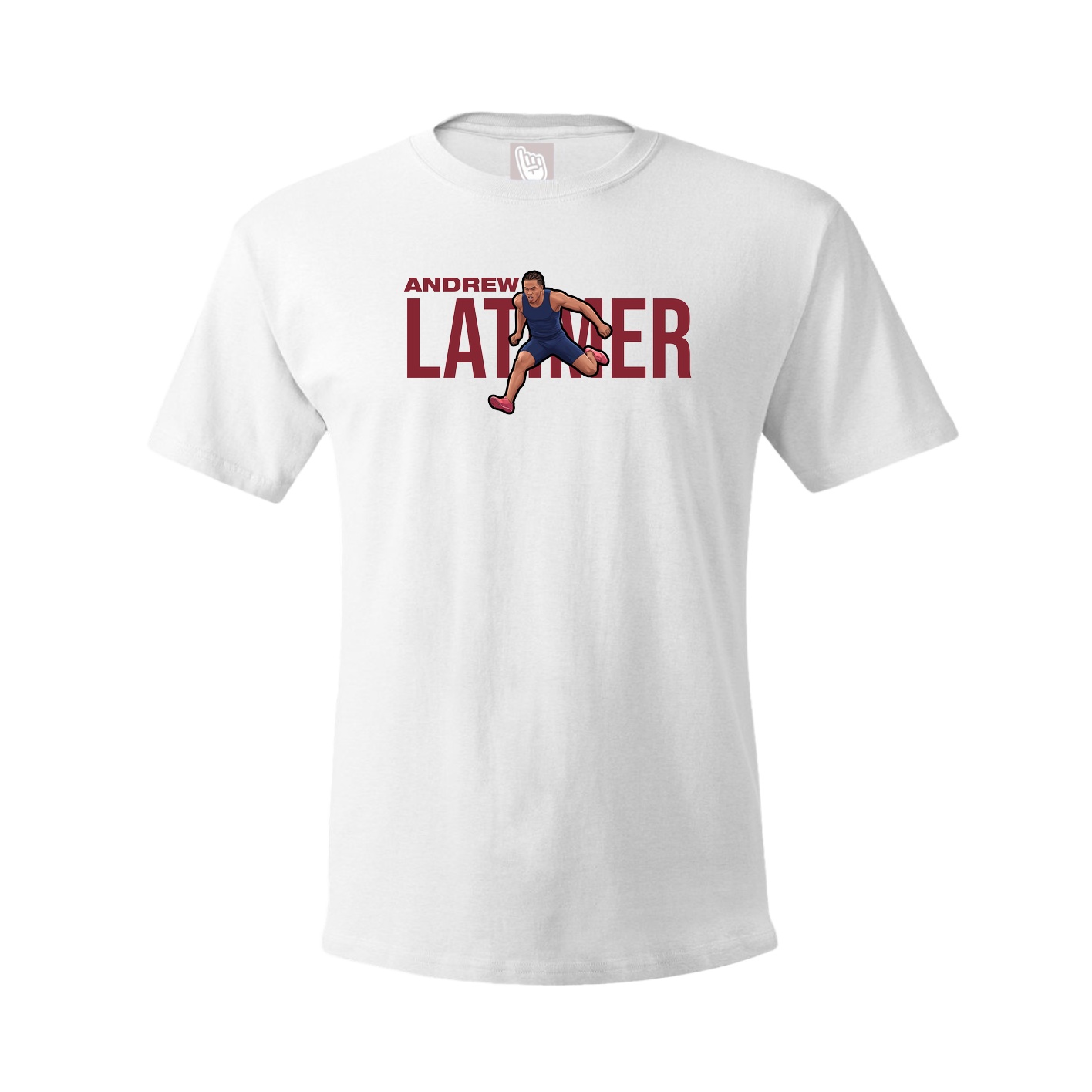 Youth Tee — Player Name in White