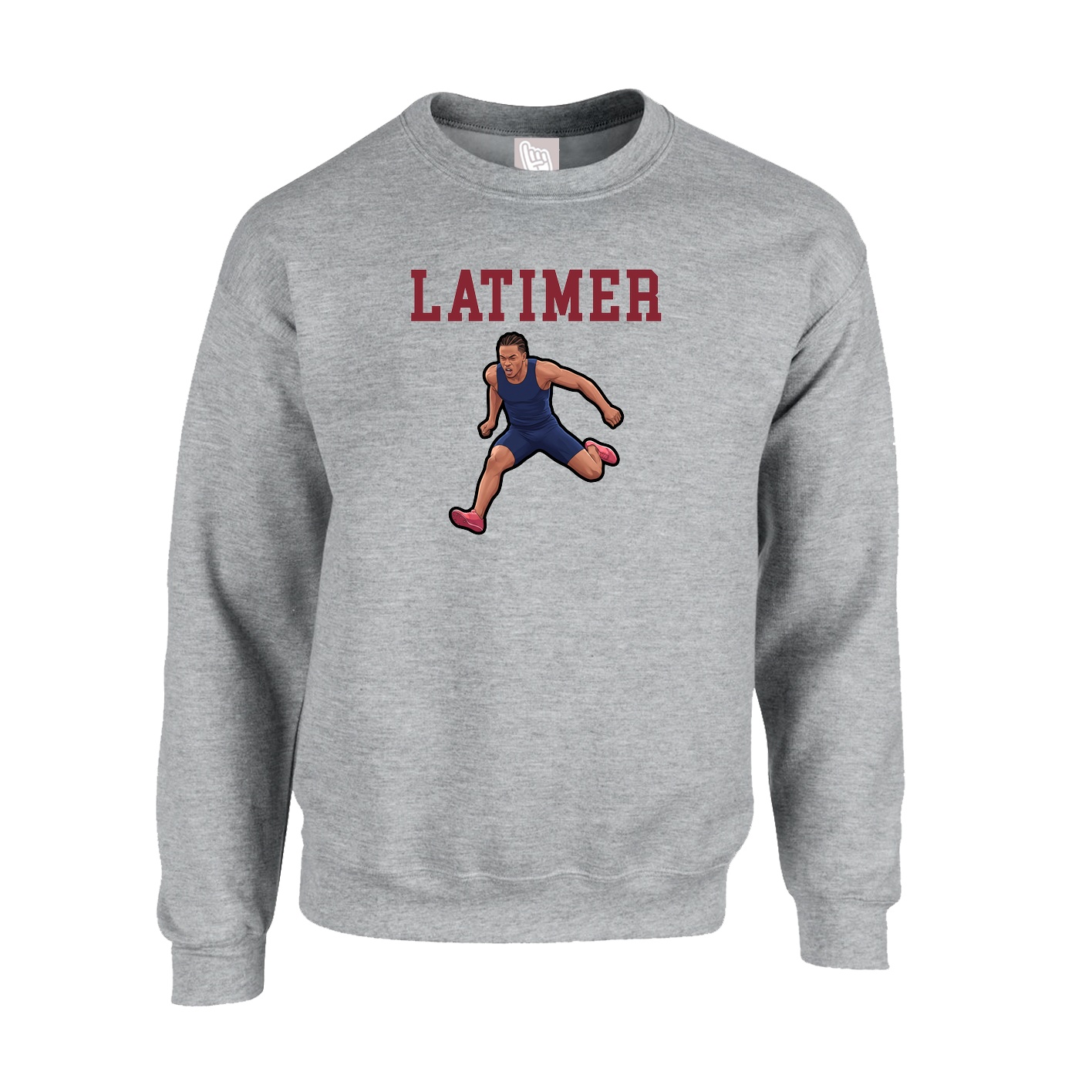 Fleece Crew — Shirsey in Grey