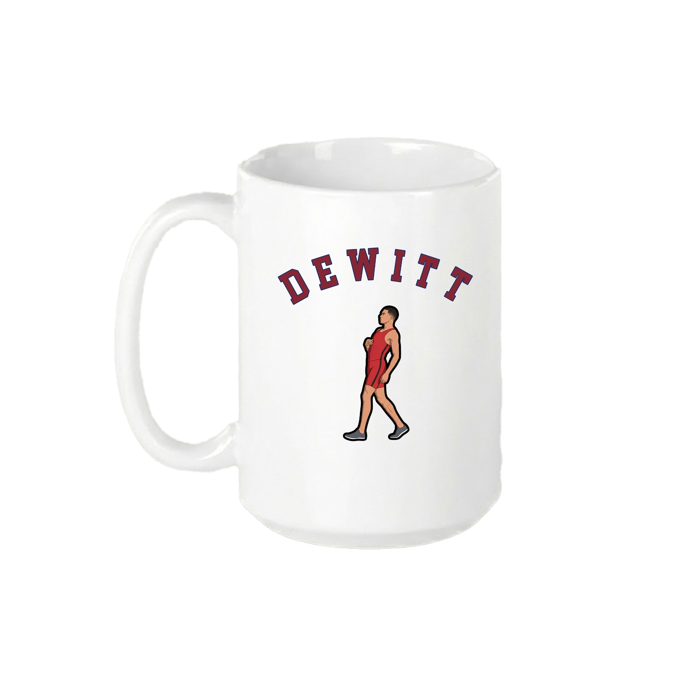 15oz Coffee Mug — Shirsey Arch in White