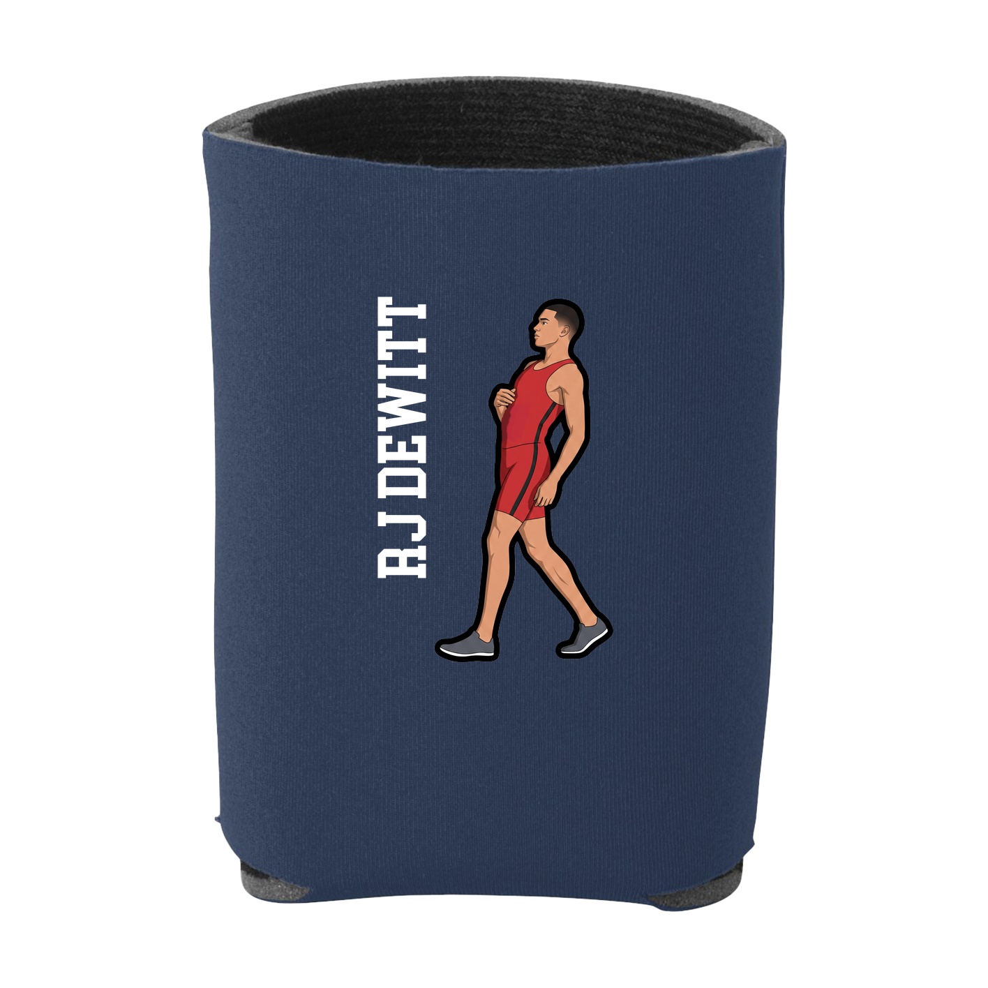Can Holder — Name Vertical in Navy