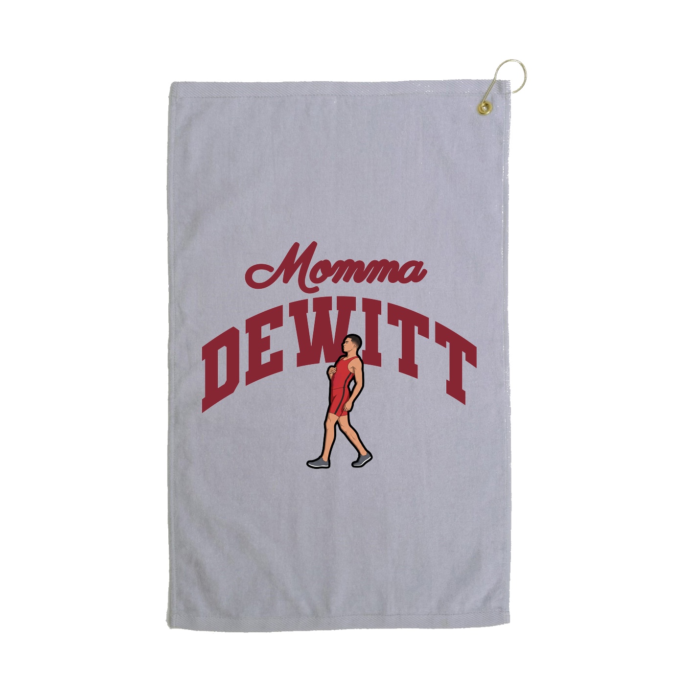 Golf Towel — Mothers Day Arch in Grey