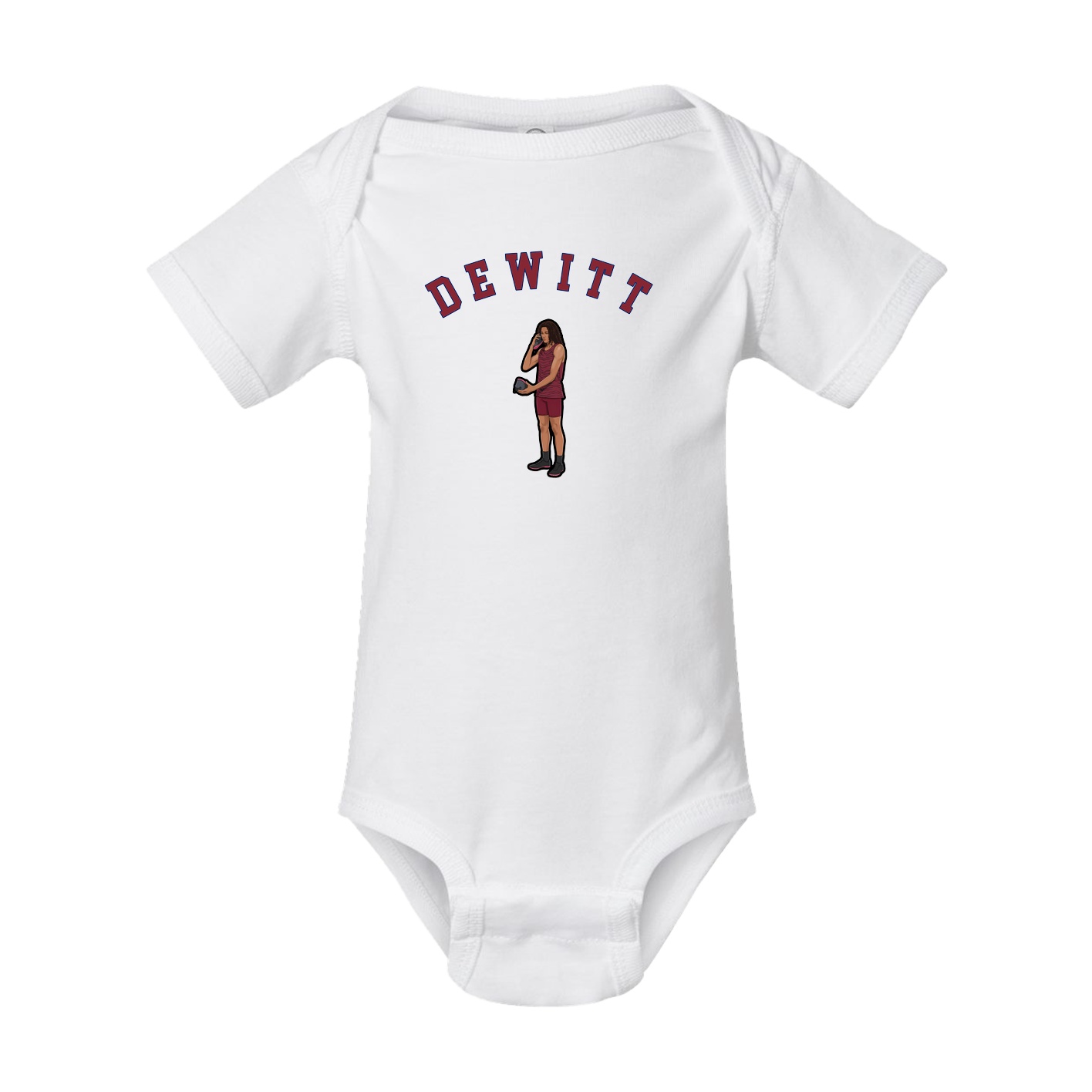 Baby Onesie — Shirsey Arch in White