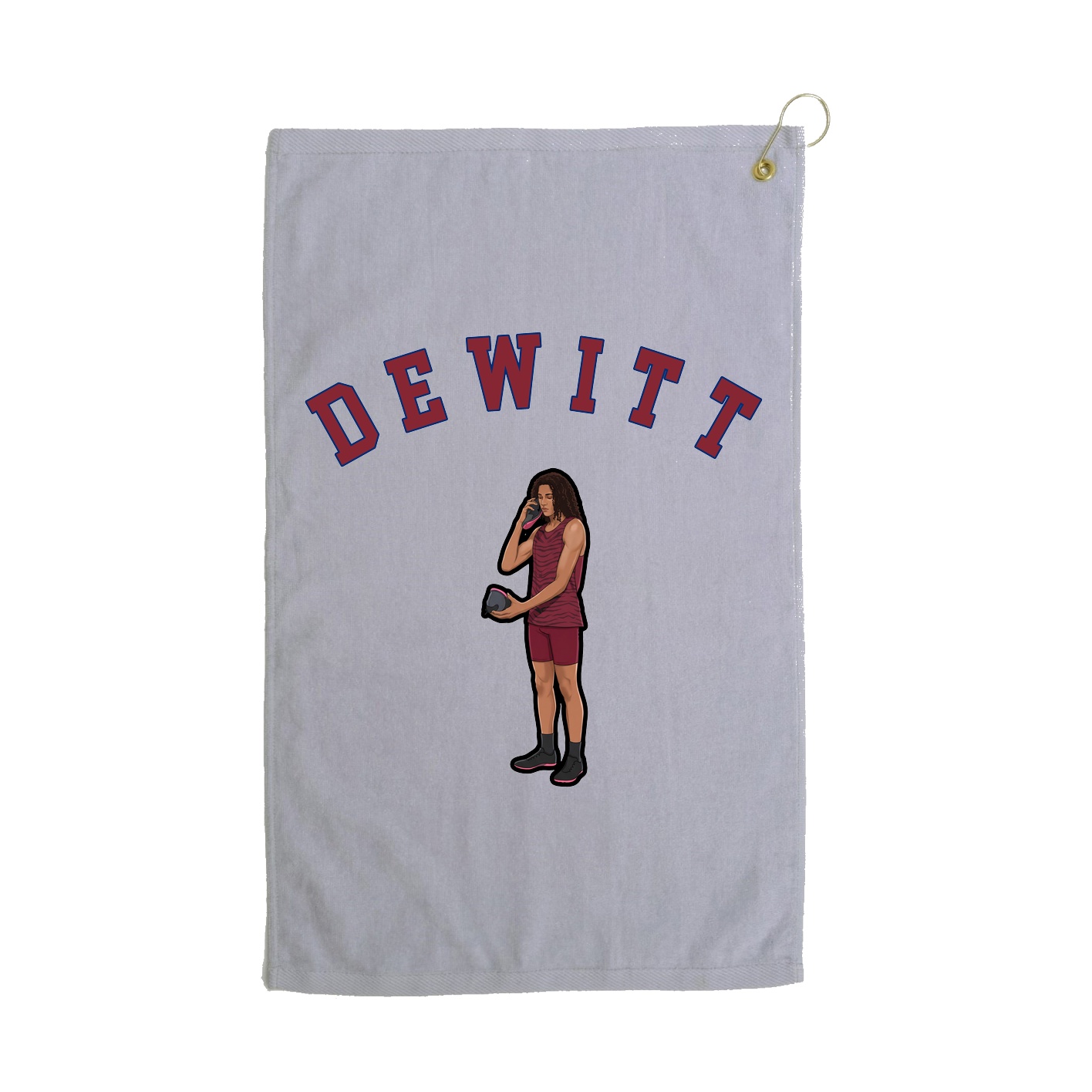 Golf Towel — Shirsey Arch in Grey