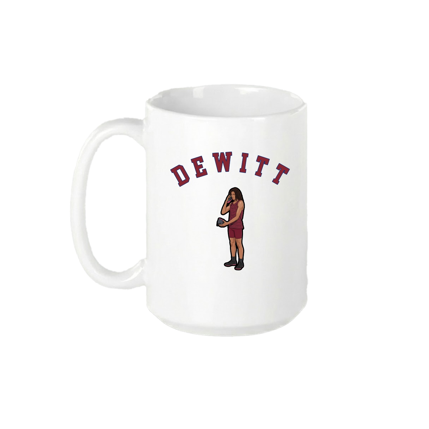 15oz Coffee Mug — Shirsey Arch in White