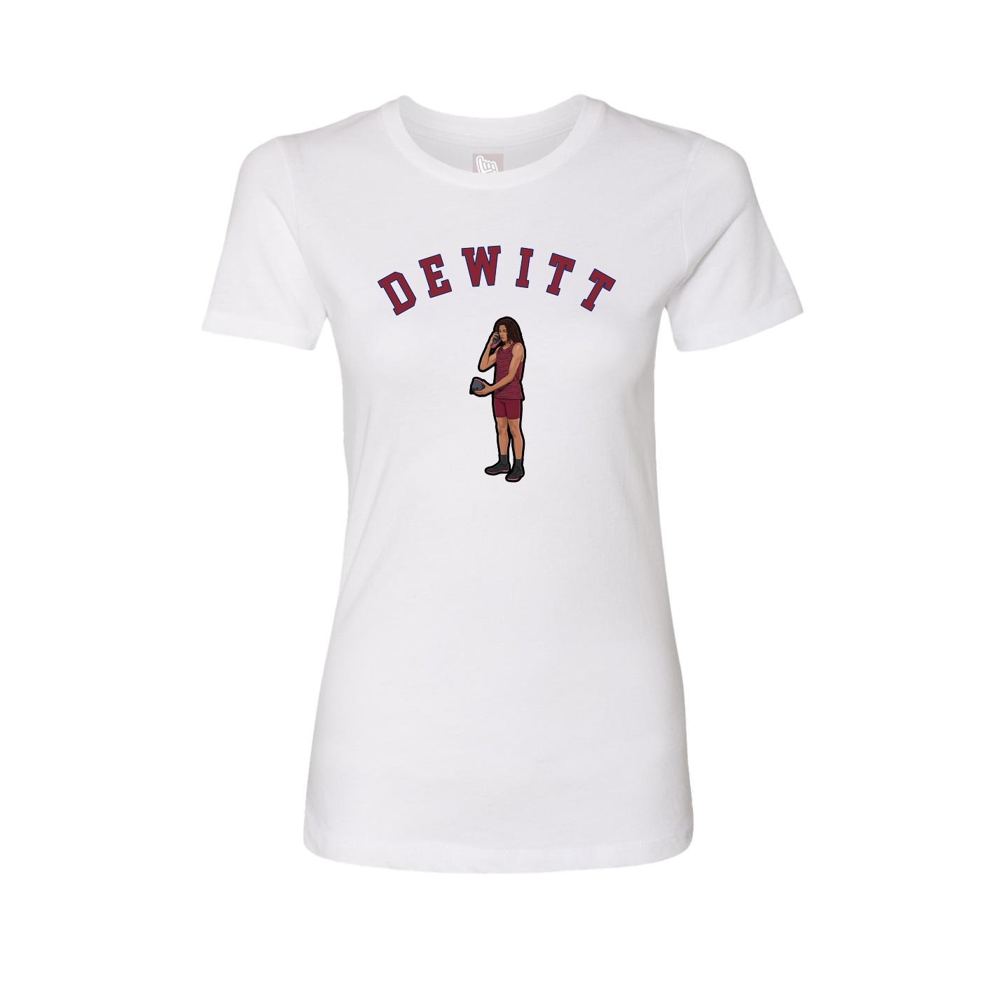 Womens Tee — Shirsey Arch in White