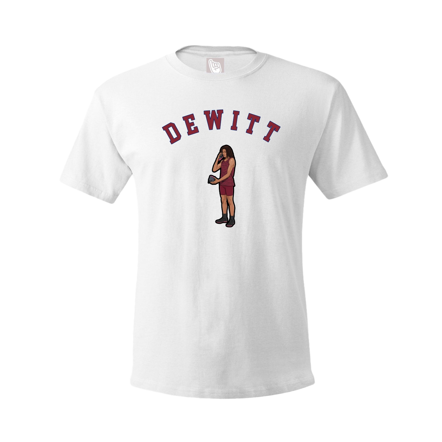 Youth Tee — Shirsey Arch in White