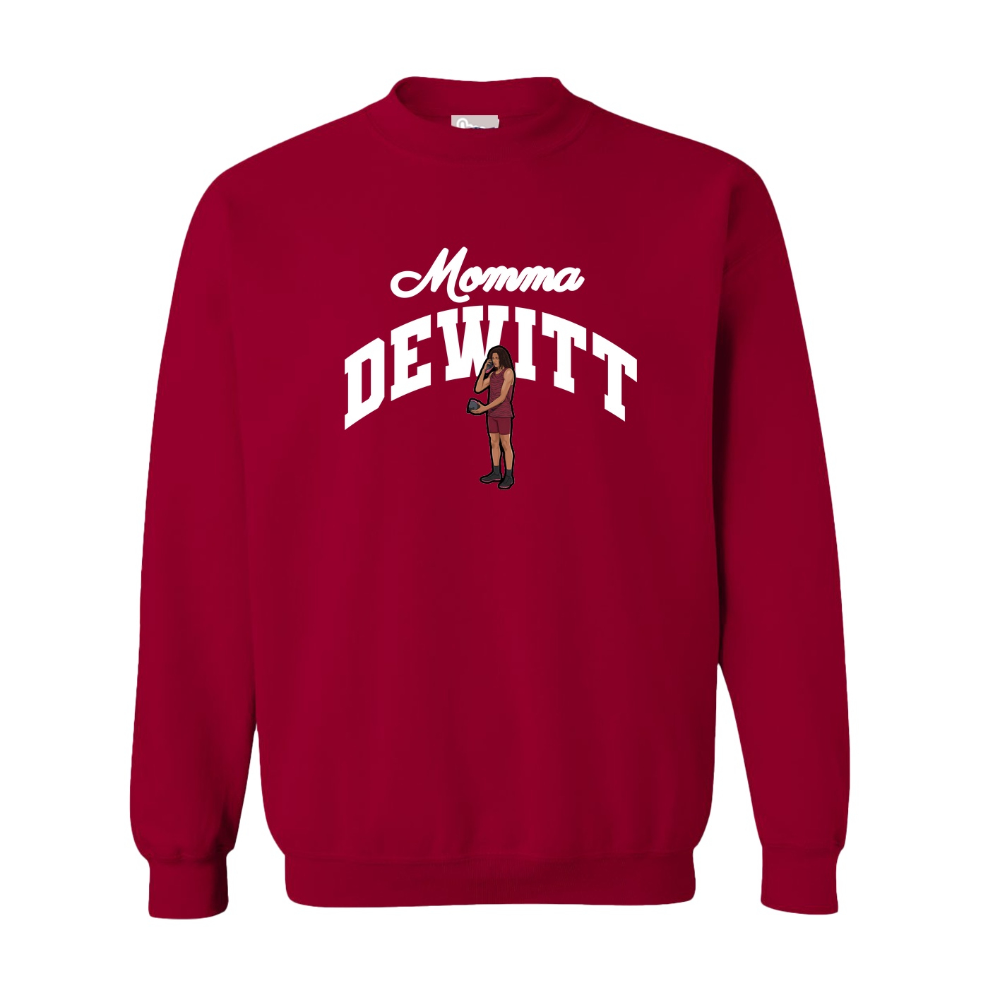 Fleece Crew — Mothers Day Arch in Cardinal