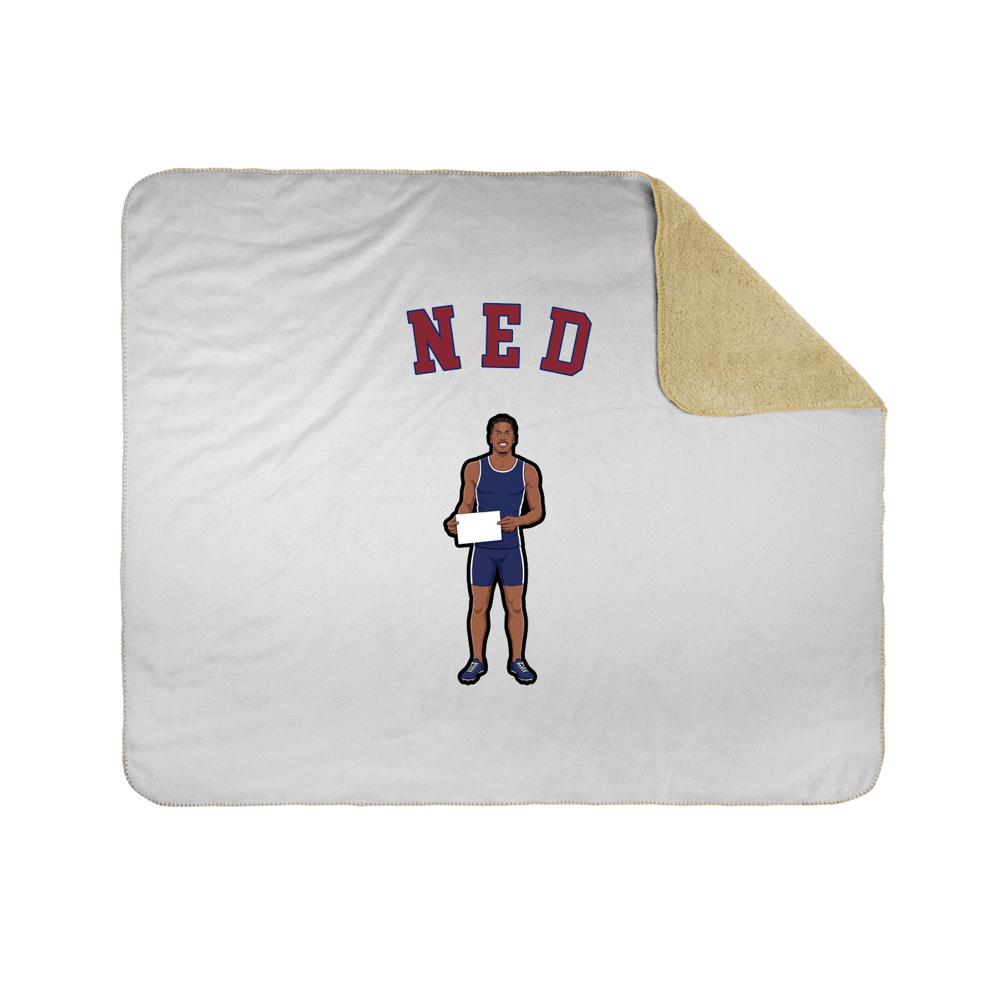 Throw Blanket — Shirsey Arch in White