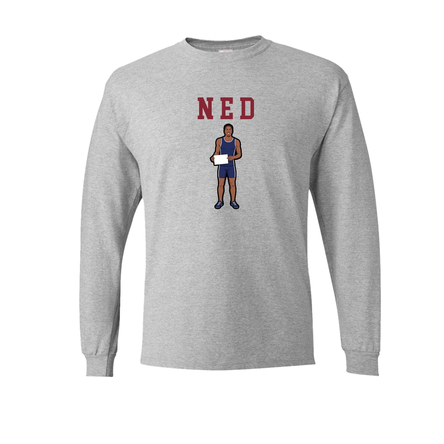 Long Sleeve Tee — Shirsey in Grey