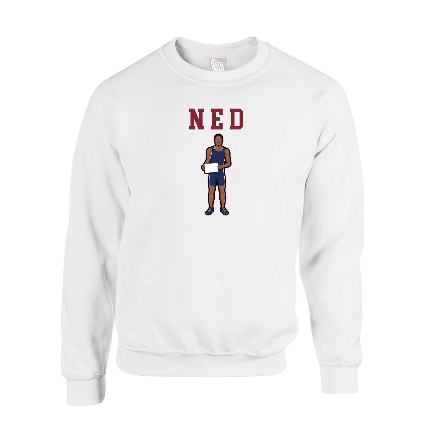 Fleece Crew — Shirsey in White