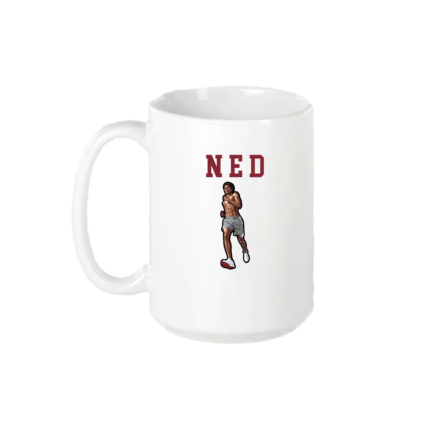 15oz Coffee Mug — Shirsey in White