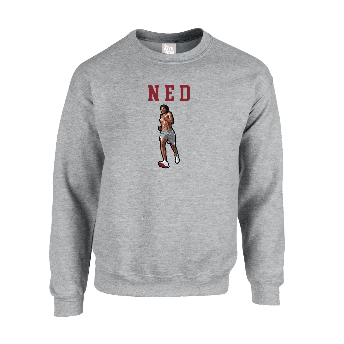 Fleece Crew — Shirsey in Grey